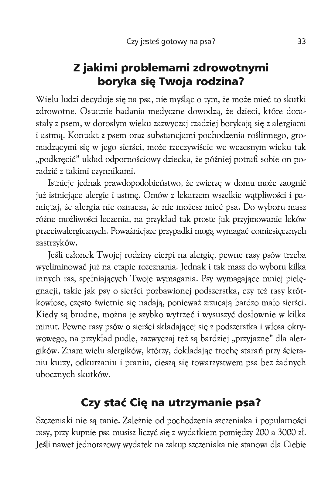 Fragment „Proszę, kup mi psa! Co robić, gdy nasza pociecha chce mieć czworonoga” — strona 15 z 18