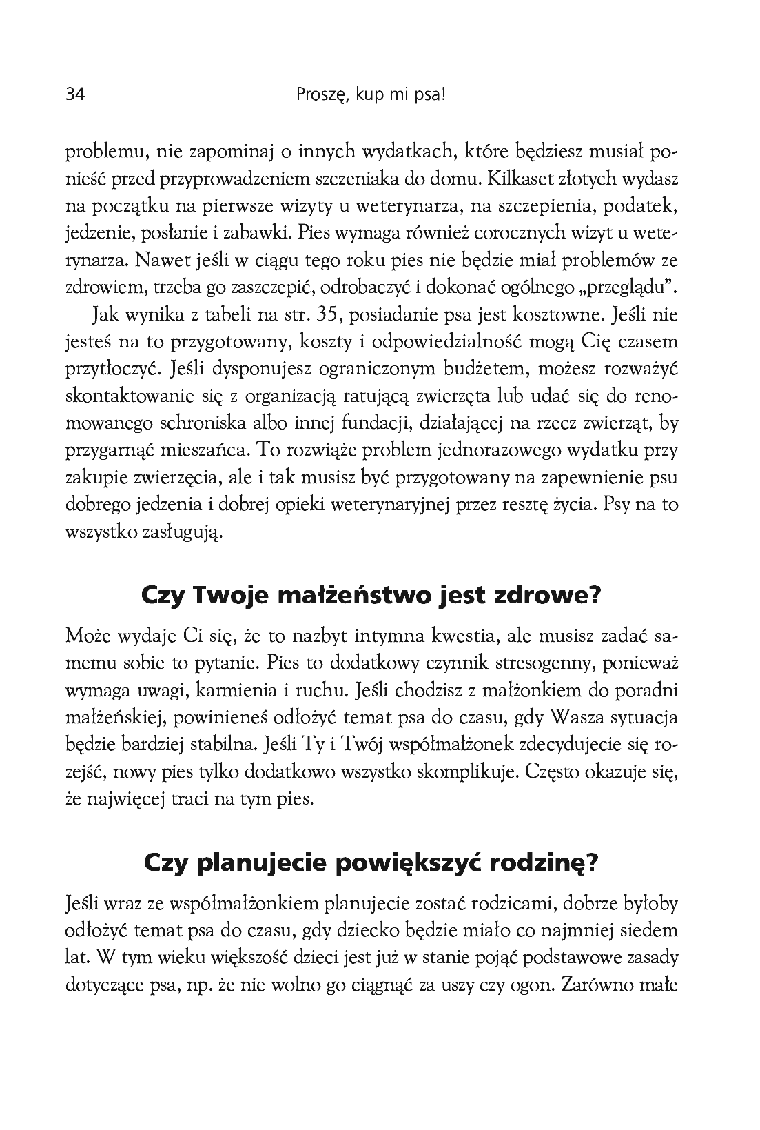 Fragment „Proszę, kup mi psa! Co robić, gdy nasza pociecha chce mieć czworonoga” — strona 16 z 18