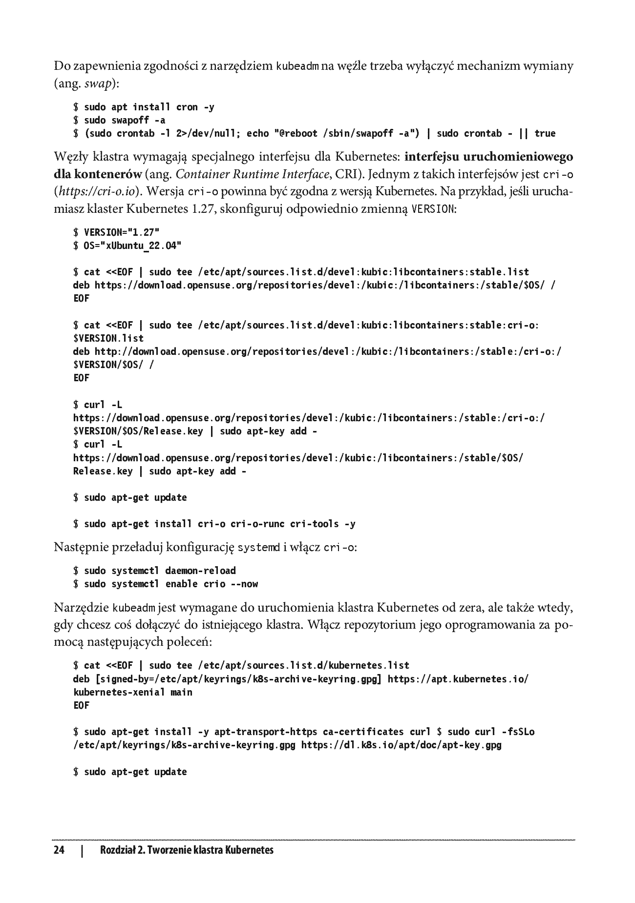Fragment „Kubernetes. Receptury. Aplikacje natywne dla środowiska chmurowego. Wydanie II” — strona 8 z 30