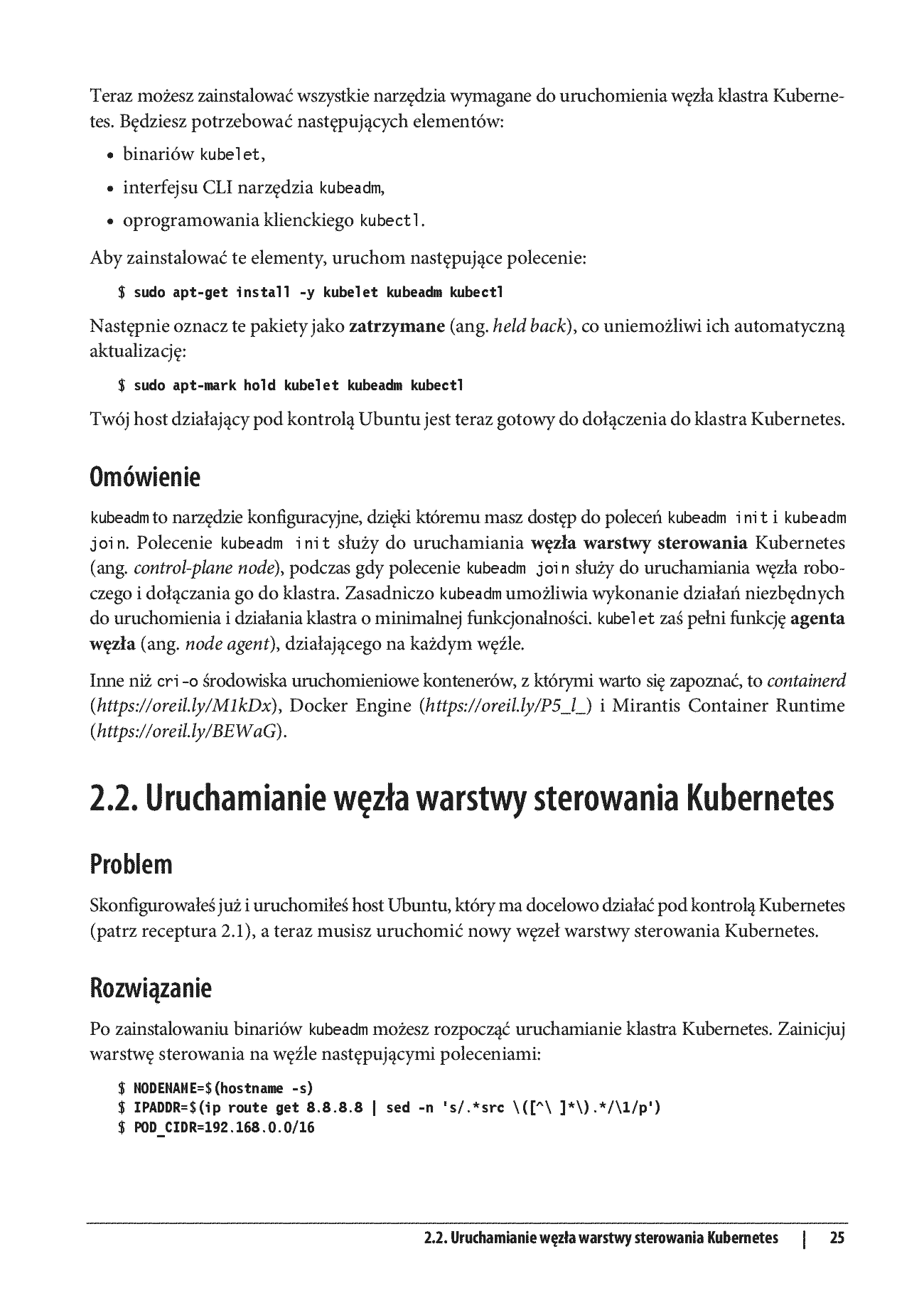 Fragment „Kubernetes. Receptury. Aplikacje natywne dla środowiska chmurowego. Wydanie II” — strona 9 z 30