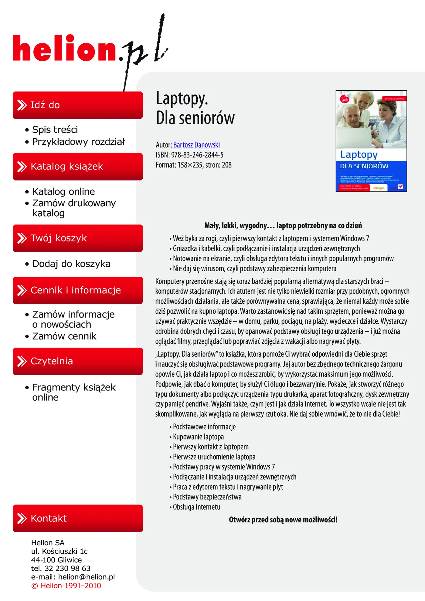 Fragment „Laptopy. Dla seniorów” — strona 2 z 26