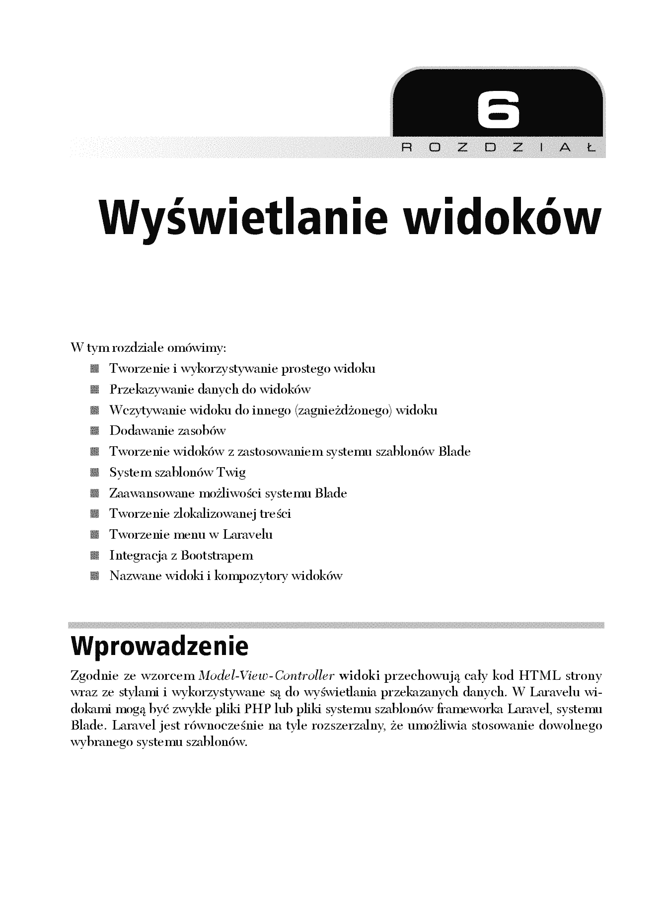Fragment „Laravel. Tworzenie aplikacji. Receptury” — strona 7 z 30