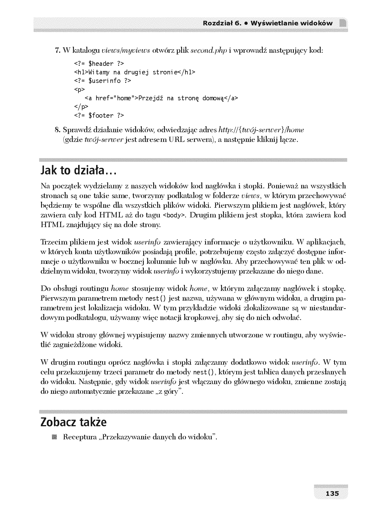 Fragment „Laravel. Tworzenie aplikacji. Receptury” — strona 13 z 30