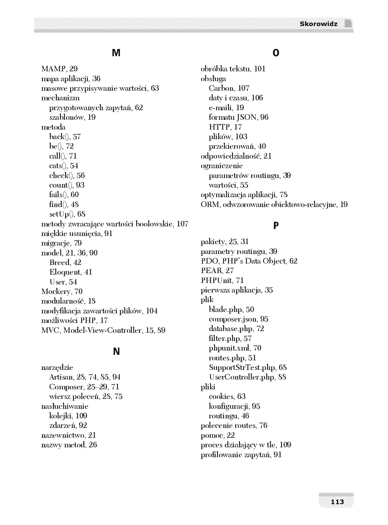 Fragment „Laravel 4. Podstawy tworzenia aplikacji w PHP” — strona 17 z 22