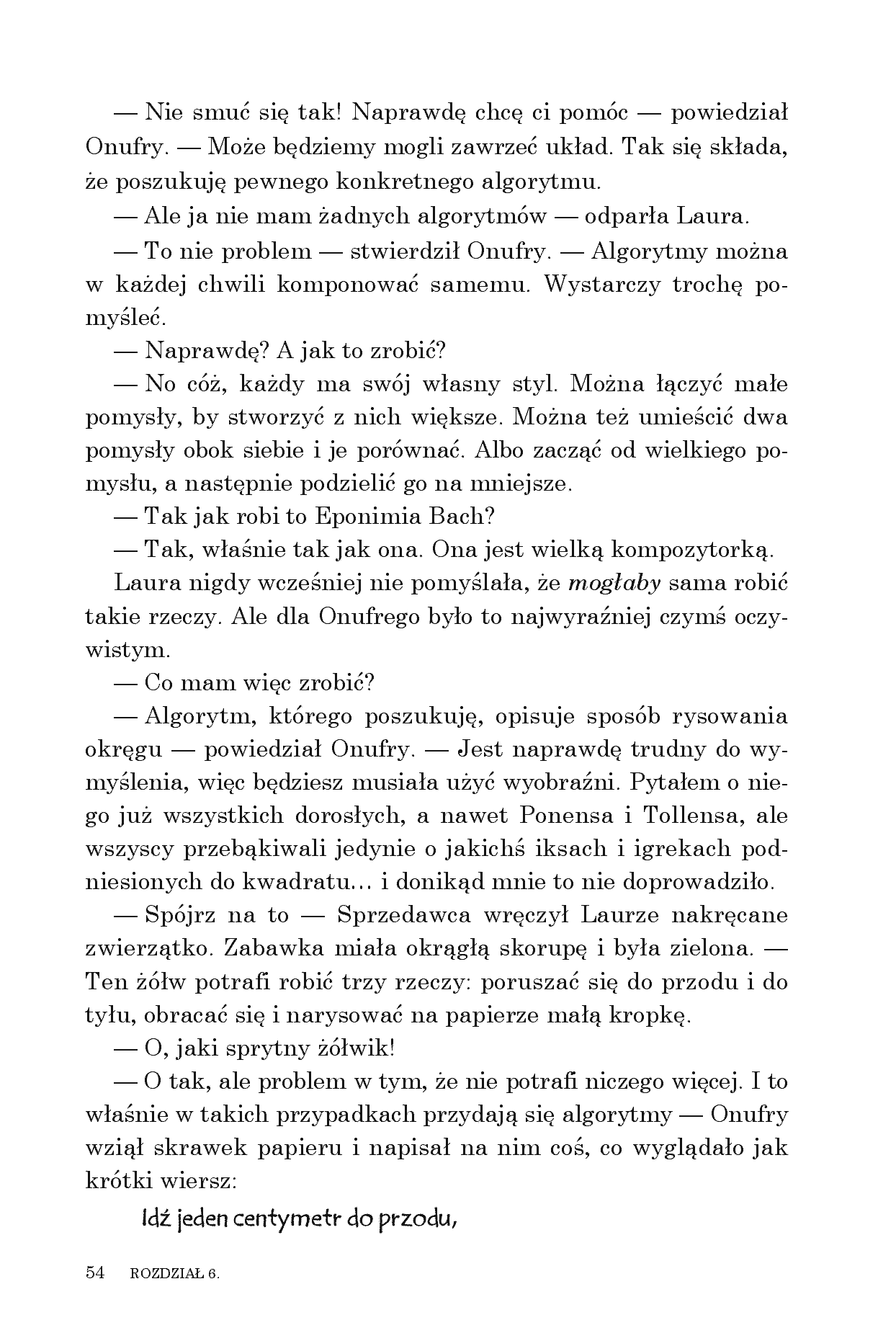 Fragment „Laura Ipsum. Niezwykła wędrówka po Userlandii - przedziwnej krainie informatyki” — strona 8 z 20