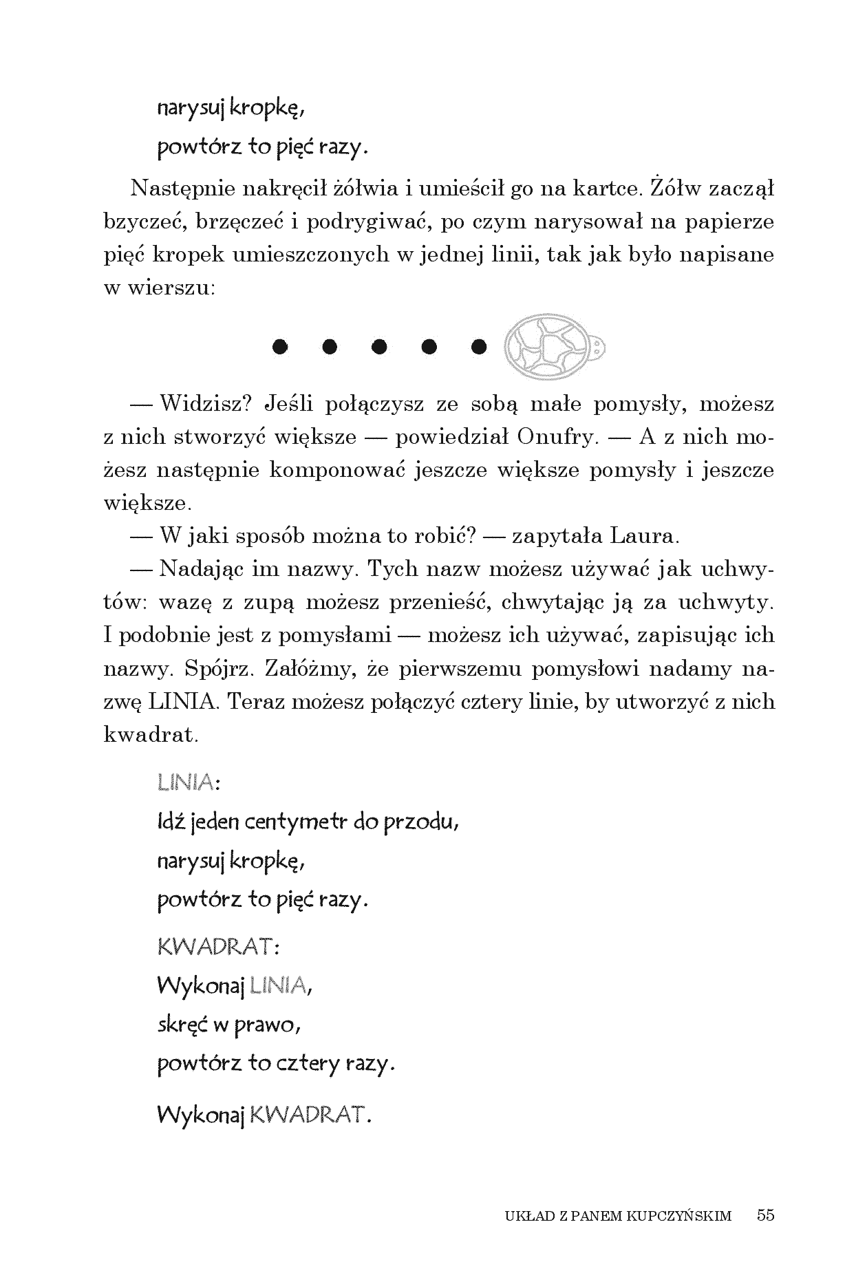Fragment „Laura Ipsum. Niezwykła wędrówka po Userlandii - przedziwnej krainie informatyki” — strona 9 z 20