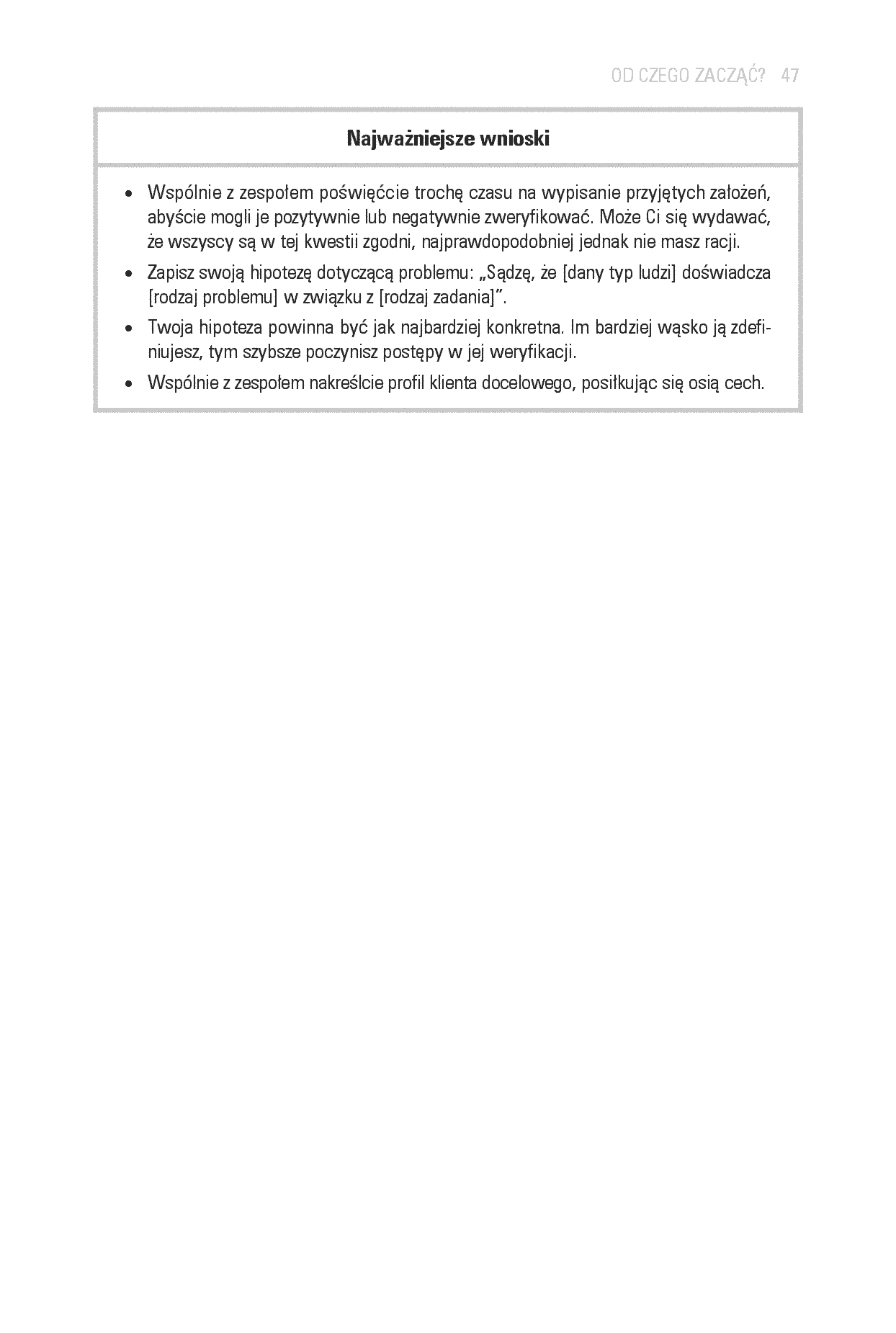 Fragment „Lean Customer Development. Twórz produkty, po które klienci będą ustawiać się w kolejkach” — strona 15 z 18