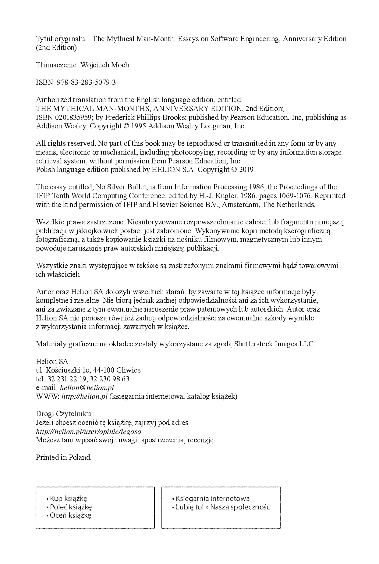 Fragment „Legendarny osobomiesiąc. Opowieści o inżynierii oprogramowania. Wydanie II” — strona 2 z 24