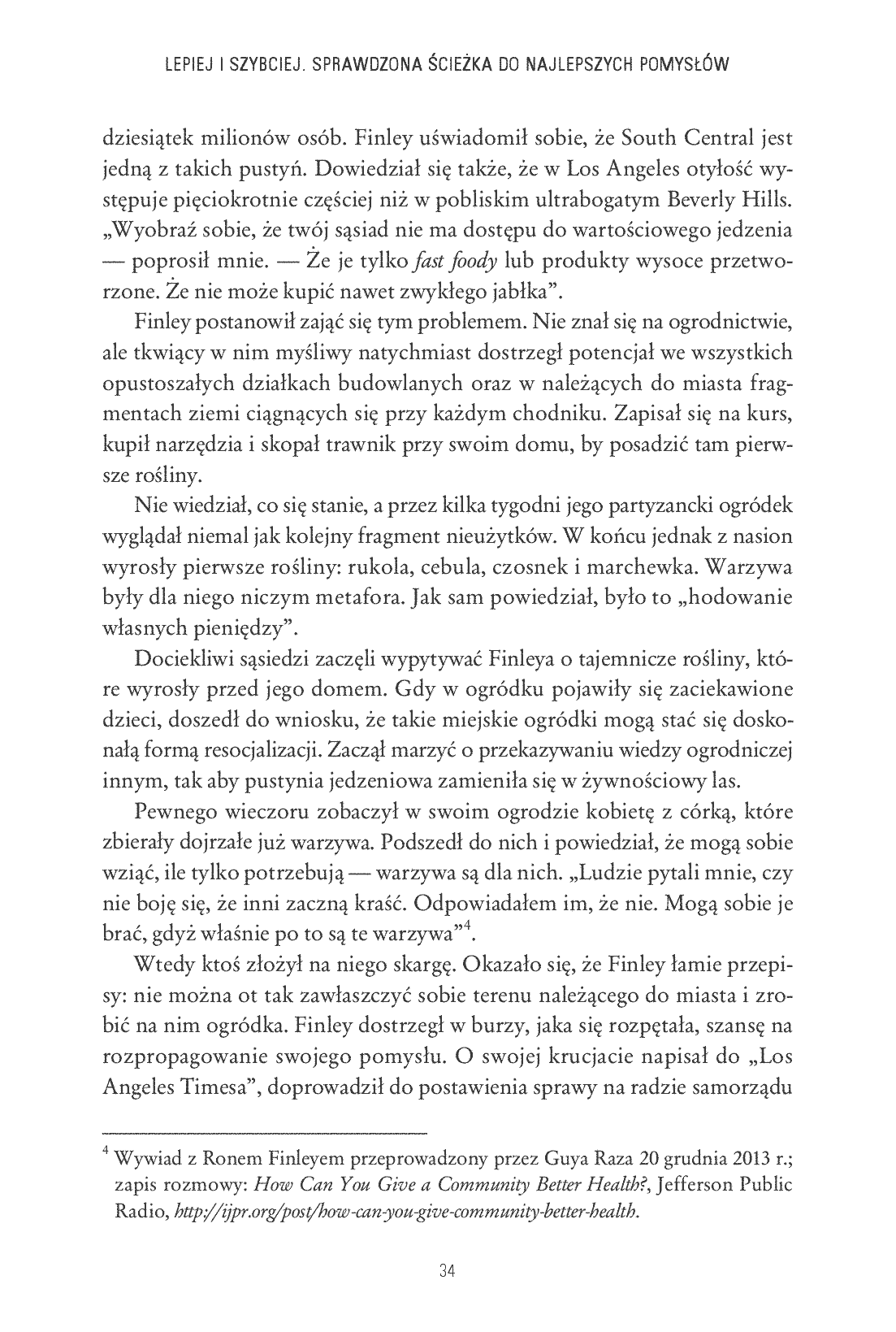 Fragment „Lepiej i szybciej. Sprawdzona ścieżka do najlepszych pomysłów” — strona 16 z 30