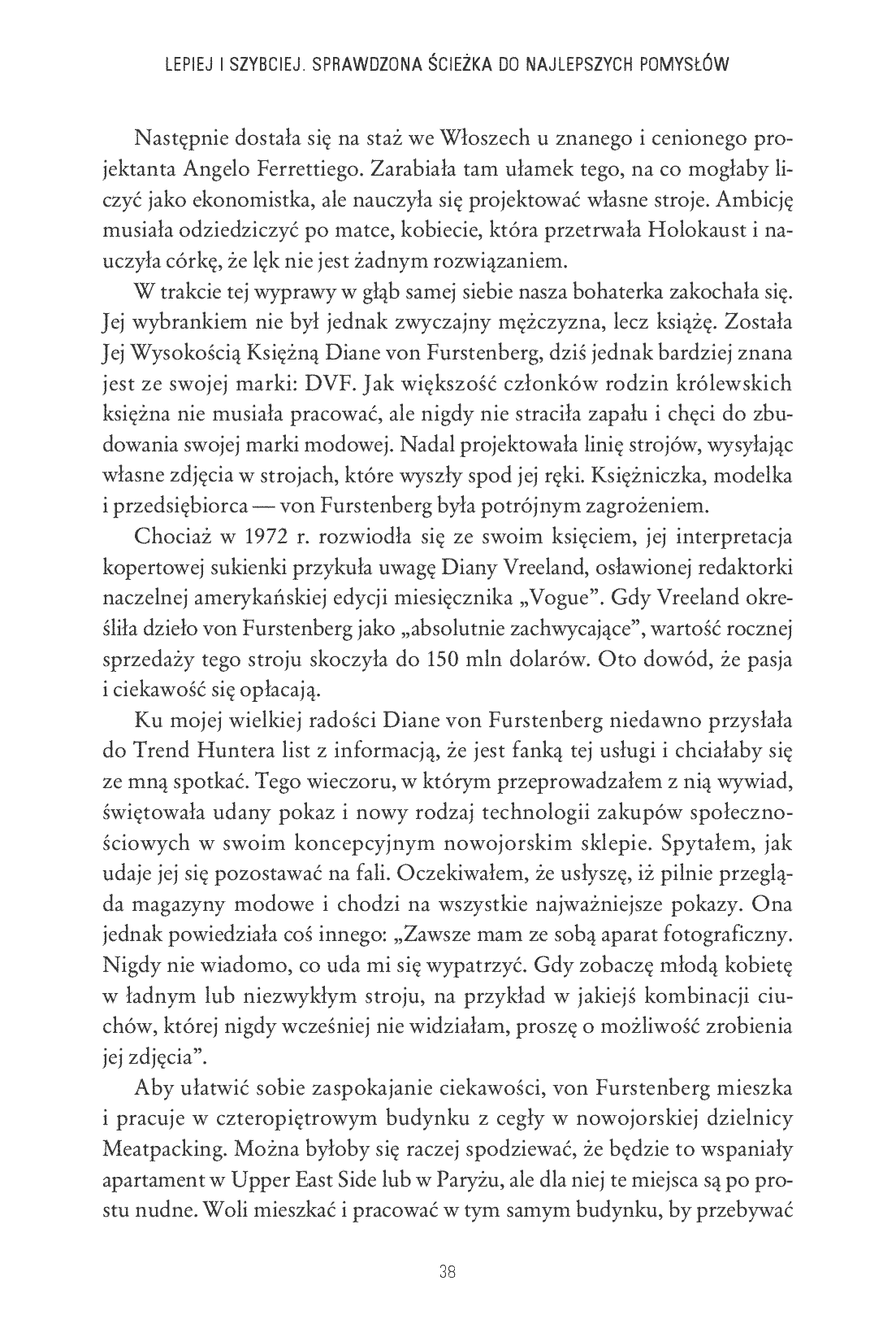 Fragment „Lepiej i szybciej. Sprawdzona ścieżka do najlepszych pomysłów” — strona 20 z 30