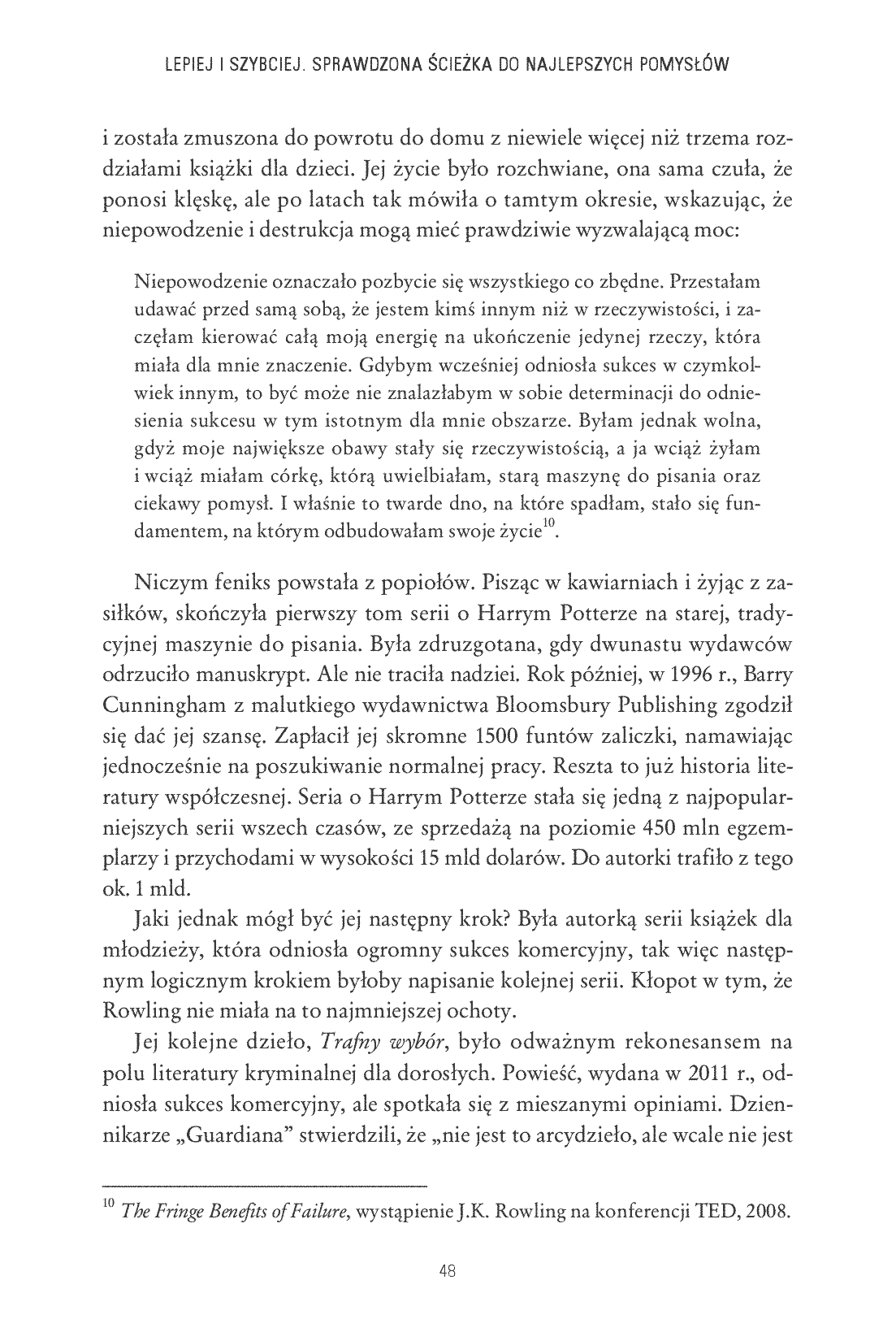 Fragment „Lepiej i szybciej. Sprawdzona ścieżka do najlepszych pomysłów” — strona 30 z 30