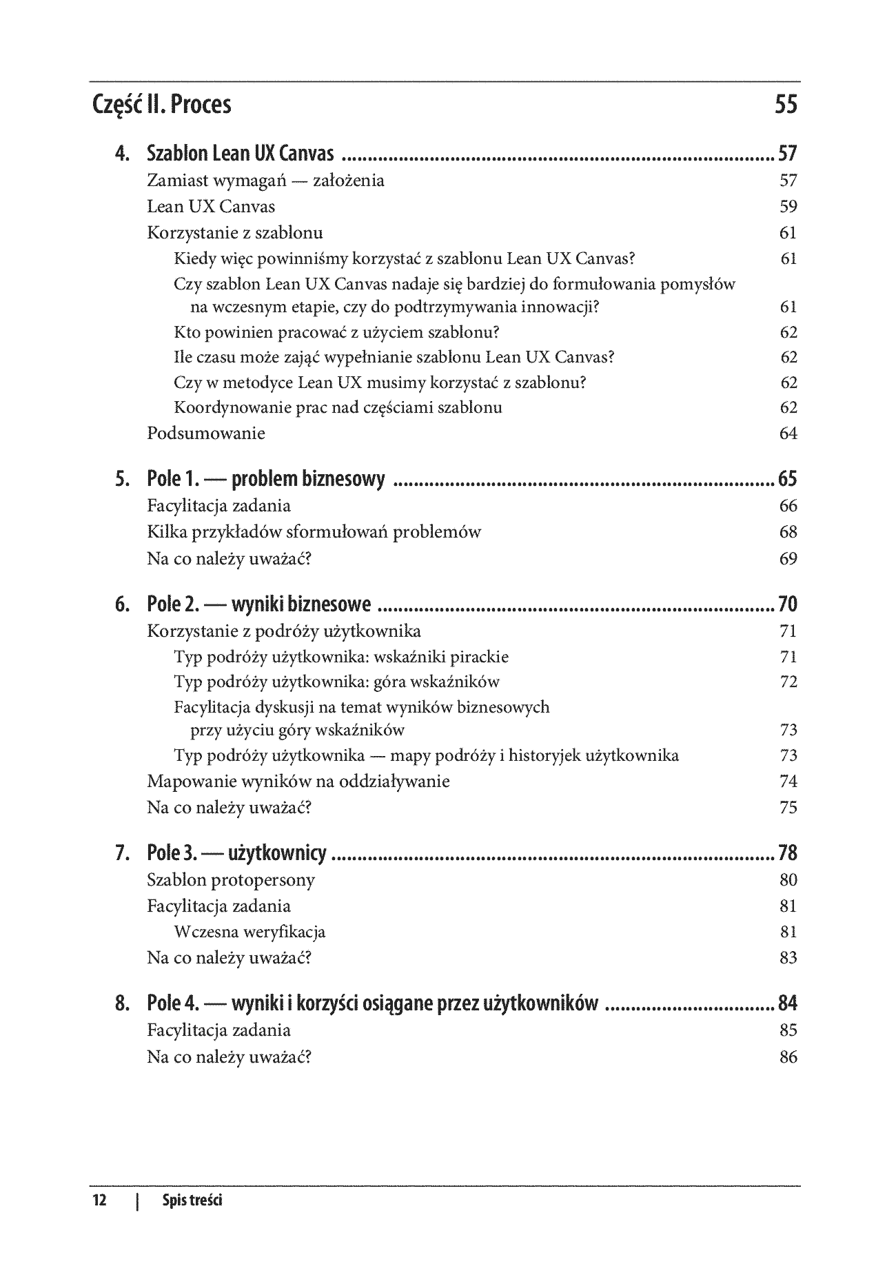 Fragment „Lean UX dla zespołów Agile. Projektowane doskonałych wrażeń użytkownika. Wydanie III” — strona 4 z 18
