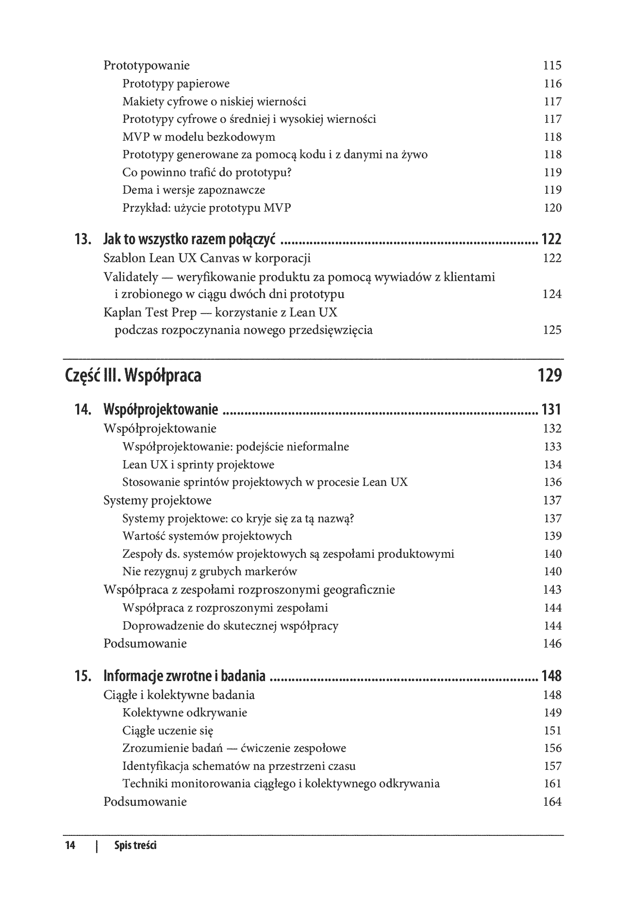 Fragment „Lean UX dla zespołów Agile. Projektowane doskonałych wrażeń użytkownika. Wydanie III” — strona 6 z 18