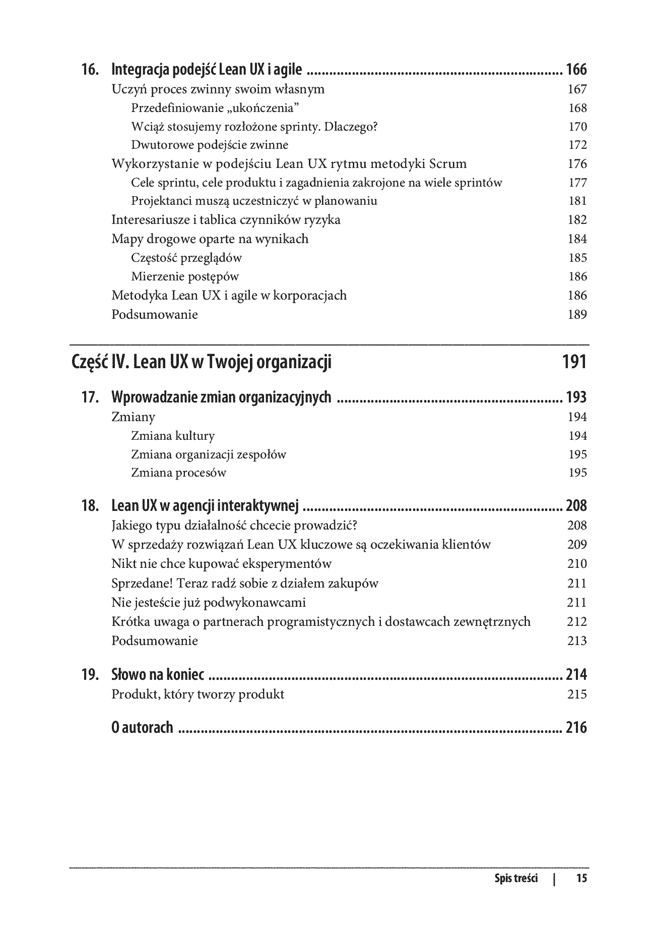Fragment „Lean UX dla zespołów Agile. Projektowane doskonałych wrażeń użytkownika. Wydanie III” — strona 7 z 18