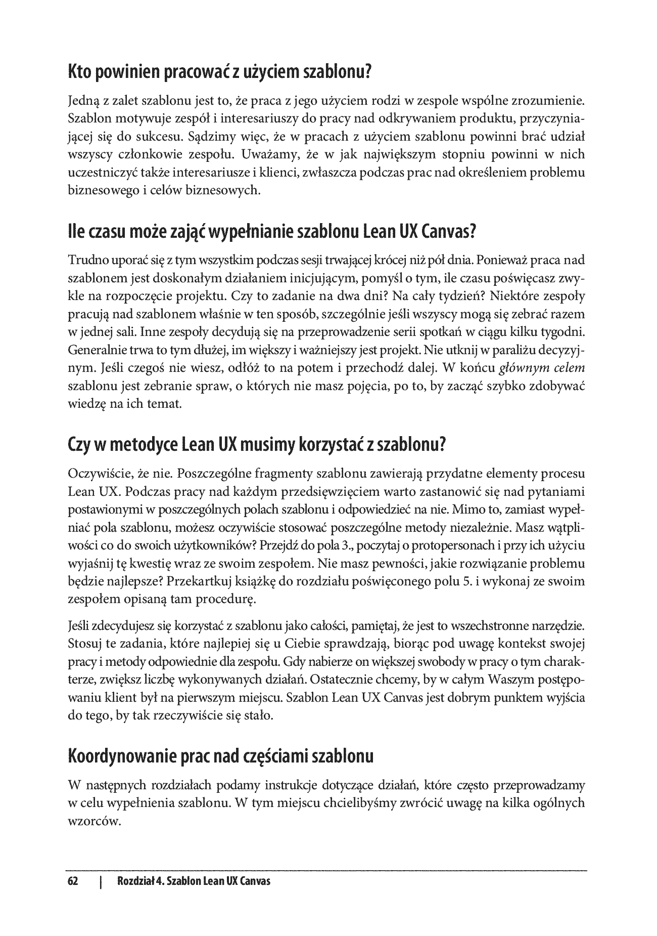 Fragment „Lean UX dla zespołów Agile. Projektowane doskonałych wrażeń użytkownika. Wydanie III” — strona 14 z 18