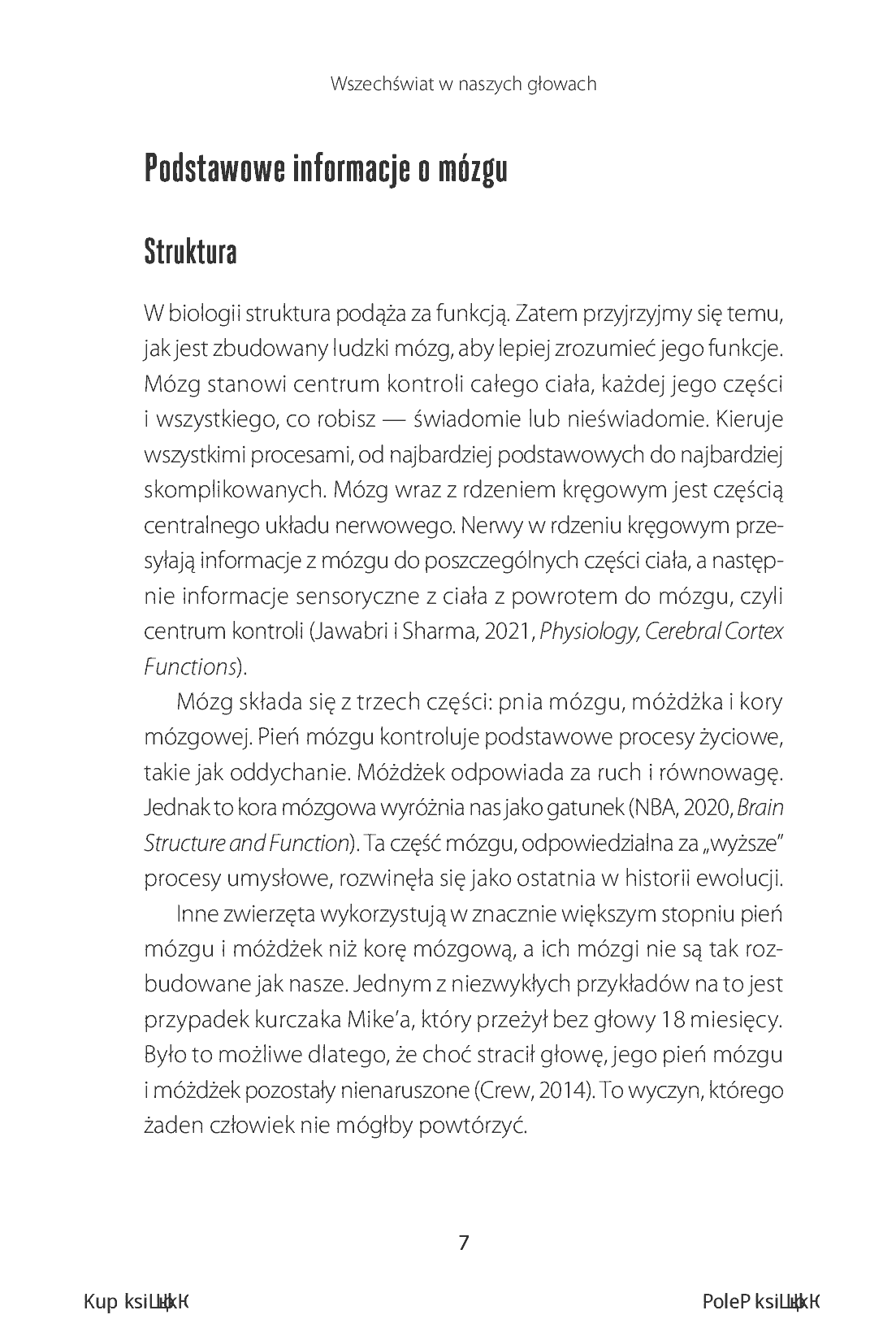 Fragment „Lepsza wersja mózgu. Sekret osiągania pełnego potencjału i realizacji najtrudniejszych celów” — strona 7 z 30