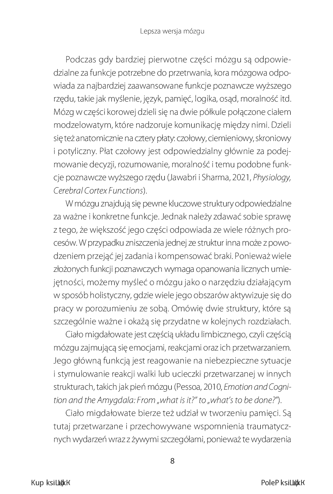 Fragment „Lepsza wersja mózgu. Sekret osiągania pełnego potencjału i realizacji najtrudniejszych celów” — strona 8 z 30