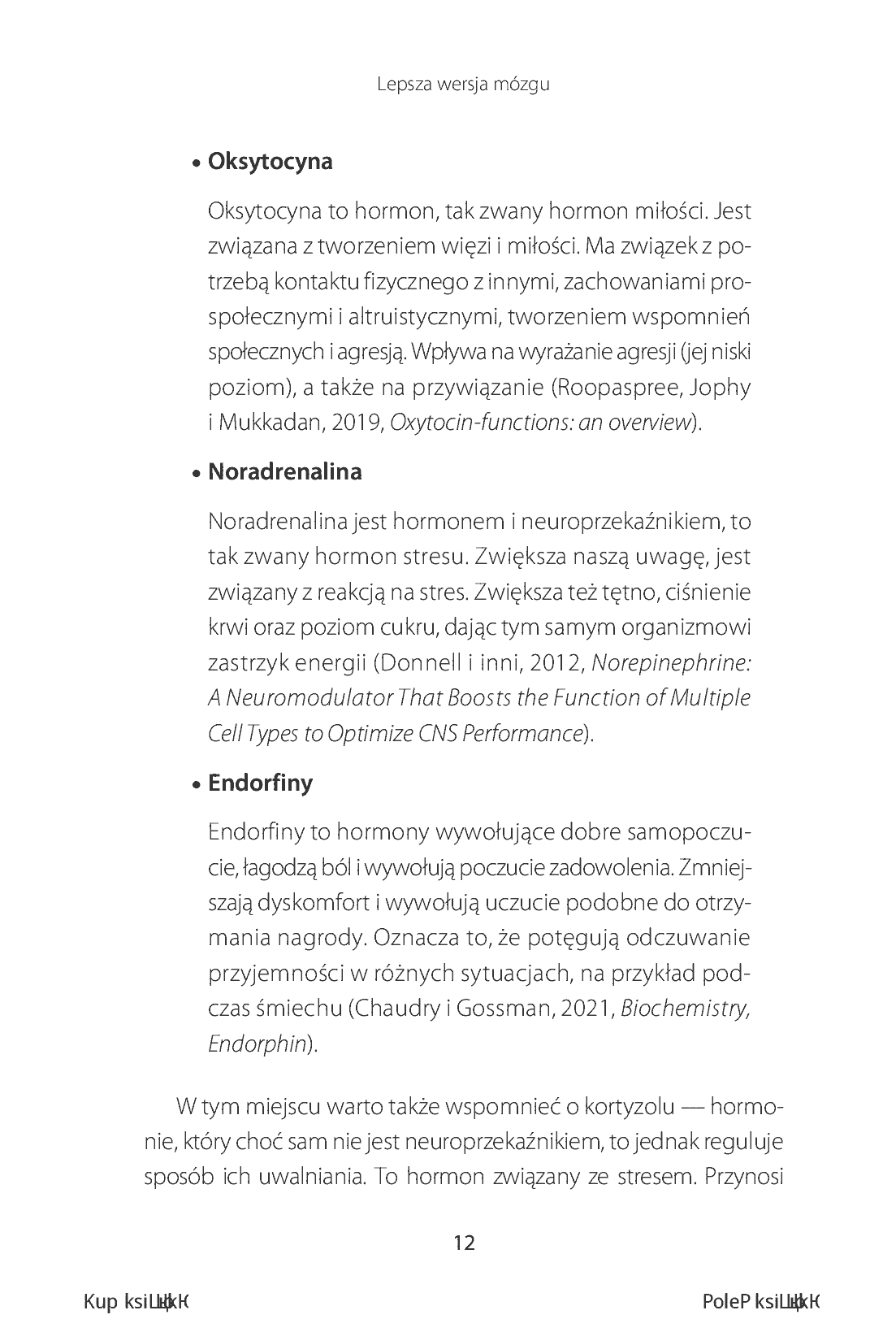 Fragment „Lepsza wersja mózgu. Sekret osiągania pełnego potencjału i realizacji najtrudniejszych celów” — strona 12 z 30