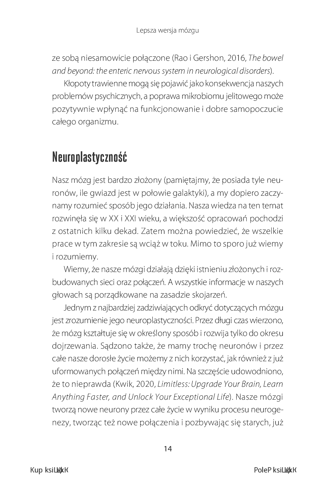 Fragment „Lepsza wersja mózgu. Sekret osiągania pełnego potencjału i realizacji najtrudniejszych celów” — strona 14 z 30