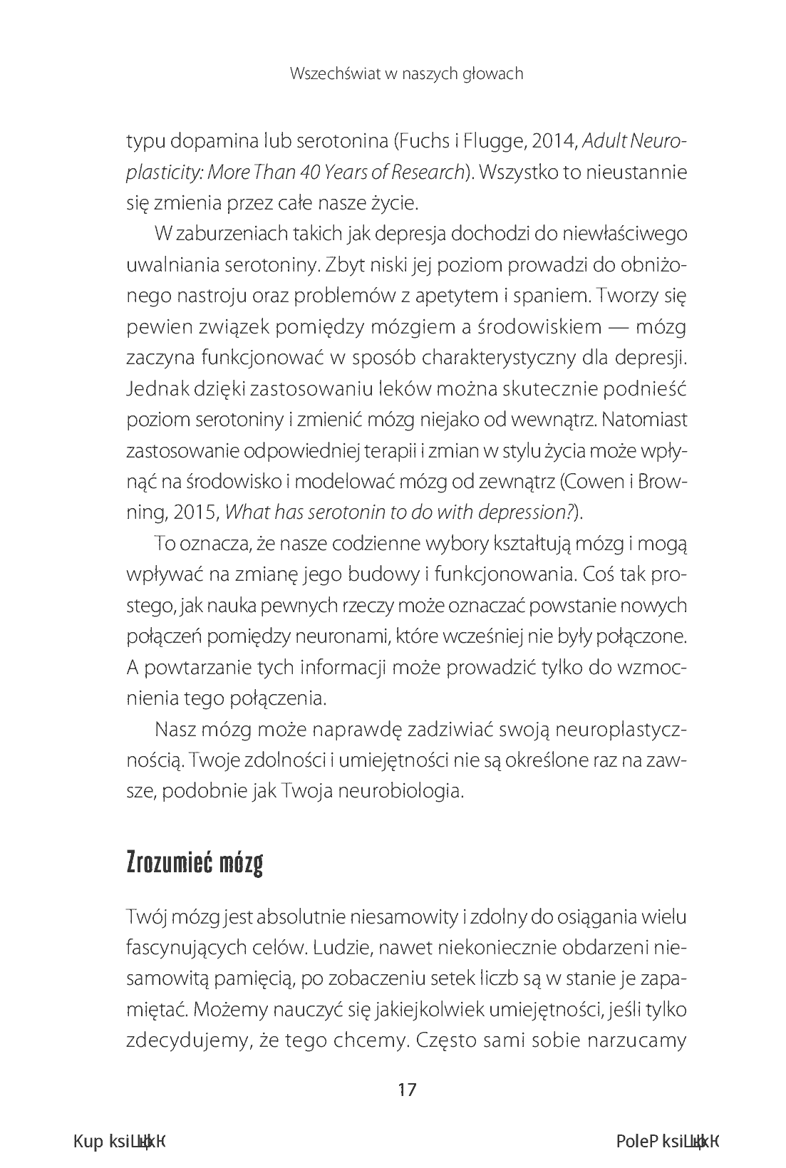 Fragment „Lepsza wersja mózgu. Sekret osiągania pełnego potencjału i realizacji najtrudniejszych celów” — strona 17 z 30