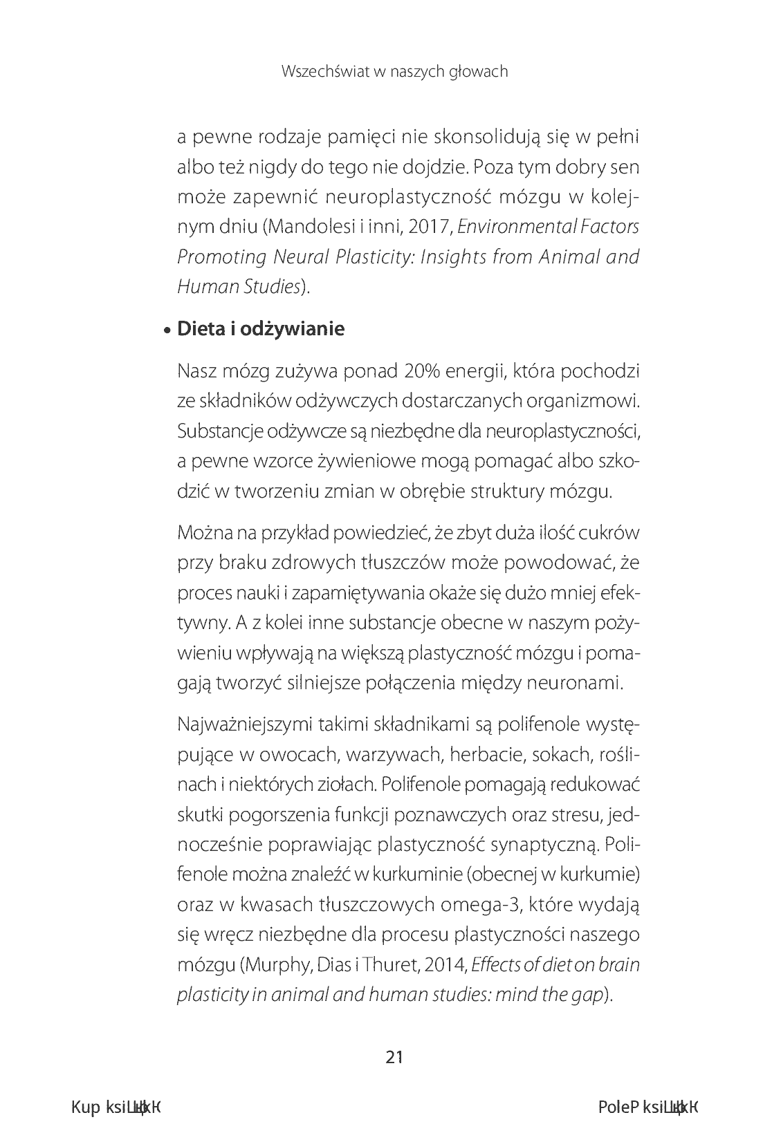 Fragment „Lepsza wersja mózgu. Sekret osiągania pełnego potencjału i realizacji najtrudniejszych celów” — strona 21 z 30