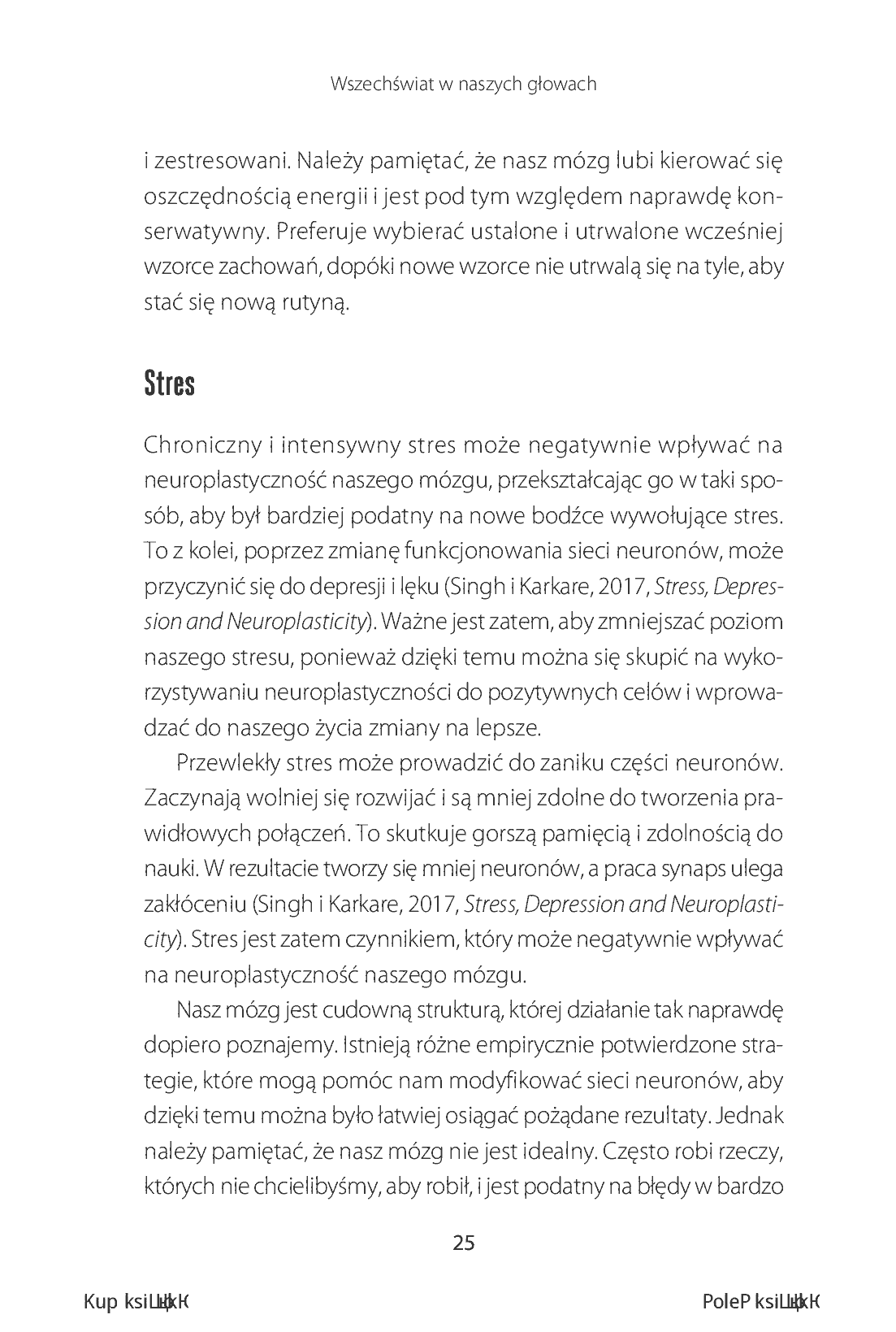 Fragment „Lepsza wersja mózgu. Sekret osiągania pełnego potencjału i realizacji najtrudniejszych celów” — strona 25 z 30