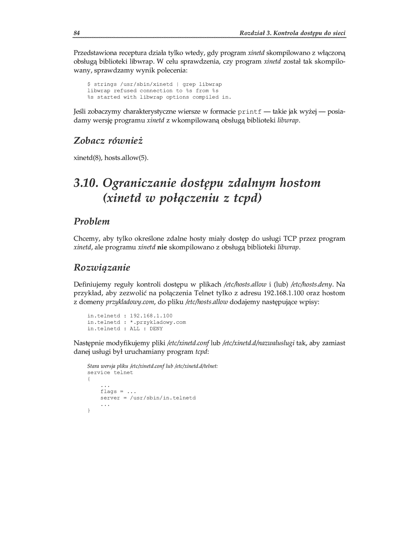 Fragment „Linux. Bezpieczeństwo. Receptury” — strona 21 z 30