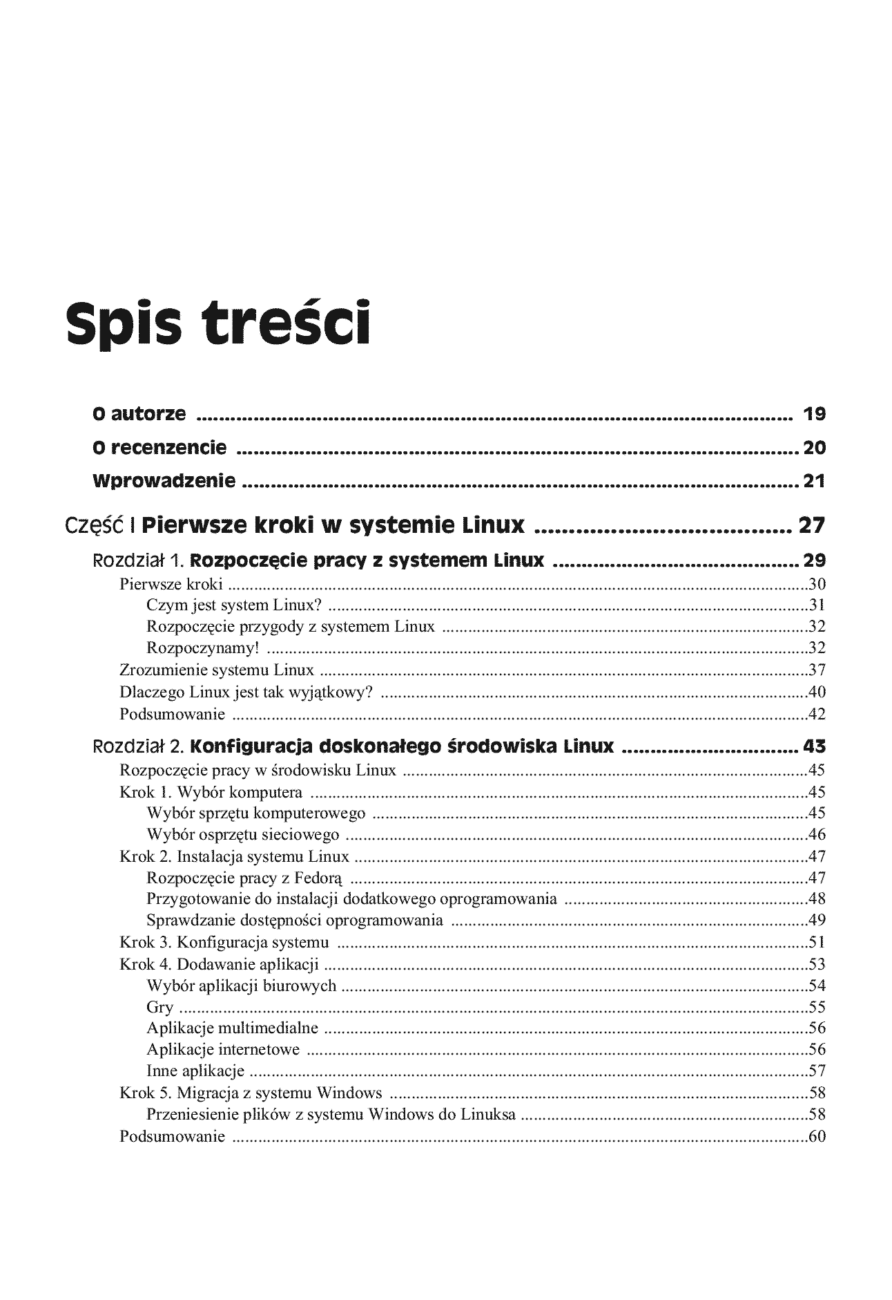 Fragment „Linux. Biblia. Ubuntu, Fedora, Debian i 15 innych dystrybucji” — strona 3 z 30