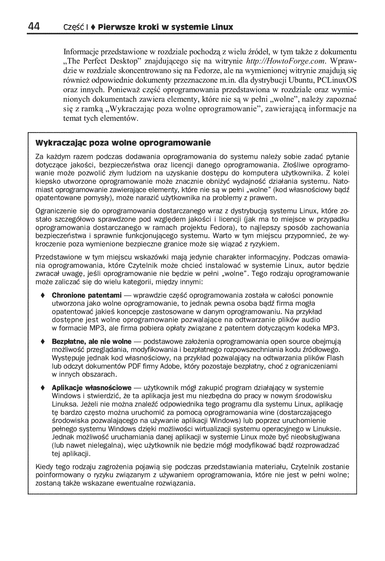 Fragment „Linux. Biblia. Ubuntu, Fedora, Debian i 15 innych dystrybucji” — strona 15 z 30