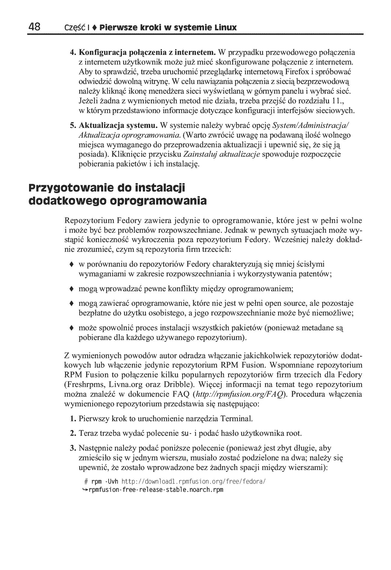 Fragment „Linux. Biblia. Ubuntu, Fedora, Debian i 15 innych dystrybucji” — strona 19 z 30