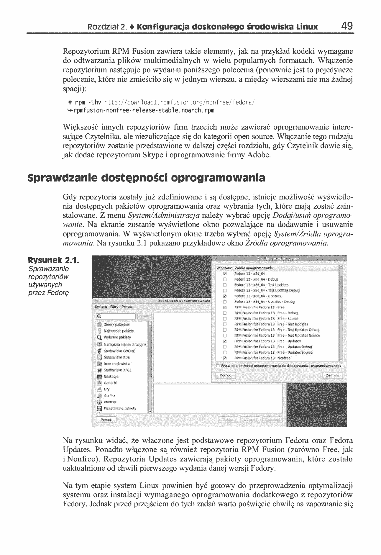 Fragment „Linux. Biblia. Ubuntu, Fedora, Debian i 15 innych dystrybucji” — strona 20 z 30
