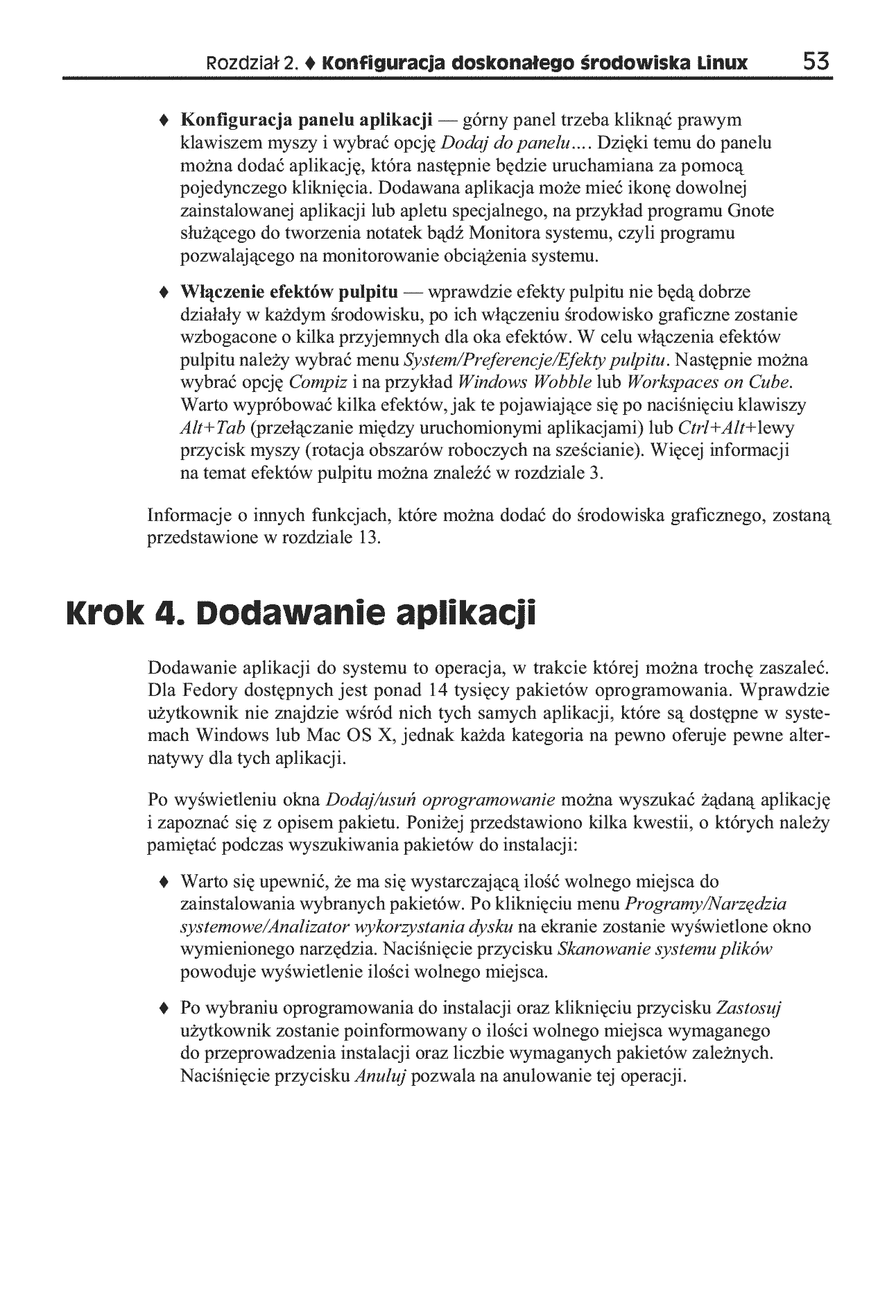 Fragment „Linux. Biblia. Ubuntu, Fedora, Debian i 15 innych dystrybucji” — strona 24 z 30