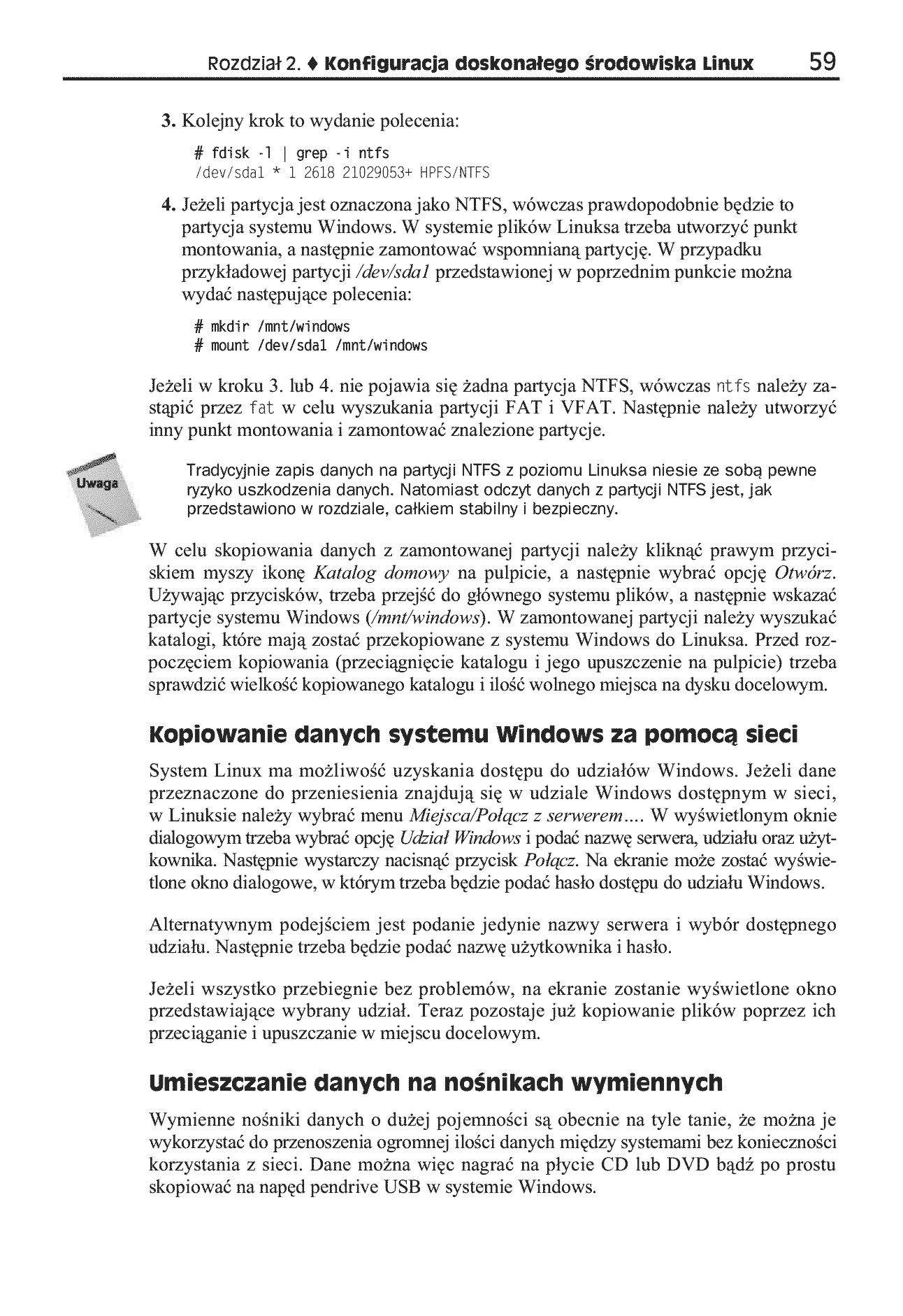 Fragment „Linux. Biblia. Ubuntu, Fedora, Debian i 15 innych dystrybucji” — strona 30 z 30