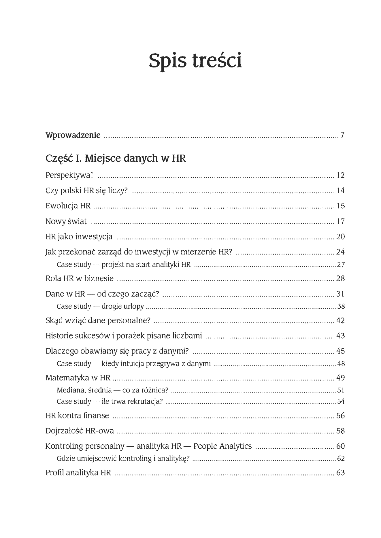 Fragment „Liczby w HR. Matematyczne ramy najbardziej ludzkiej części biznesu” — strona 3 z 28