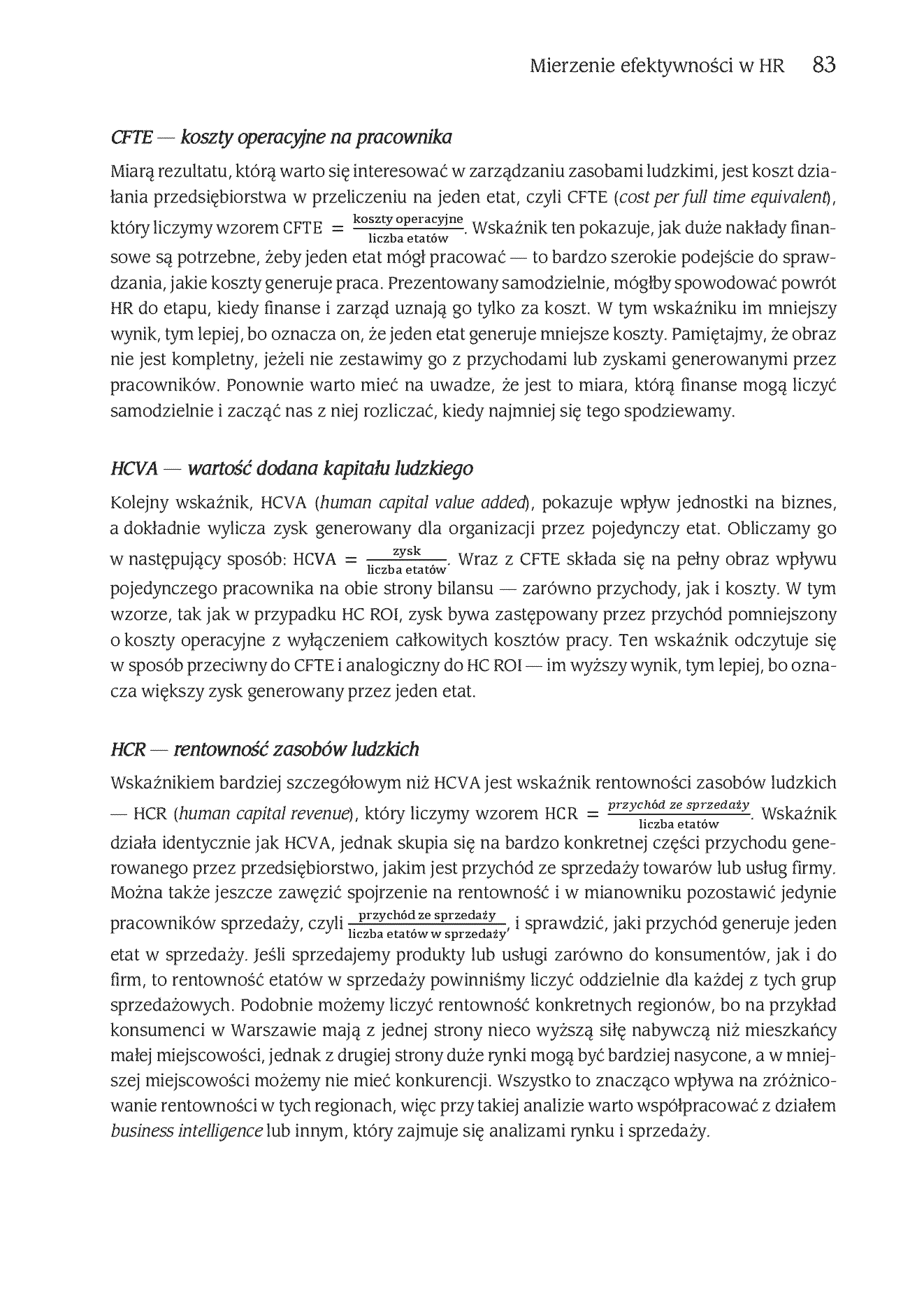 Fragment „Liczby w HR. Matematyczne ramy najbardziej ludzkiej części biznesu” — strona 9 z 28