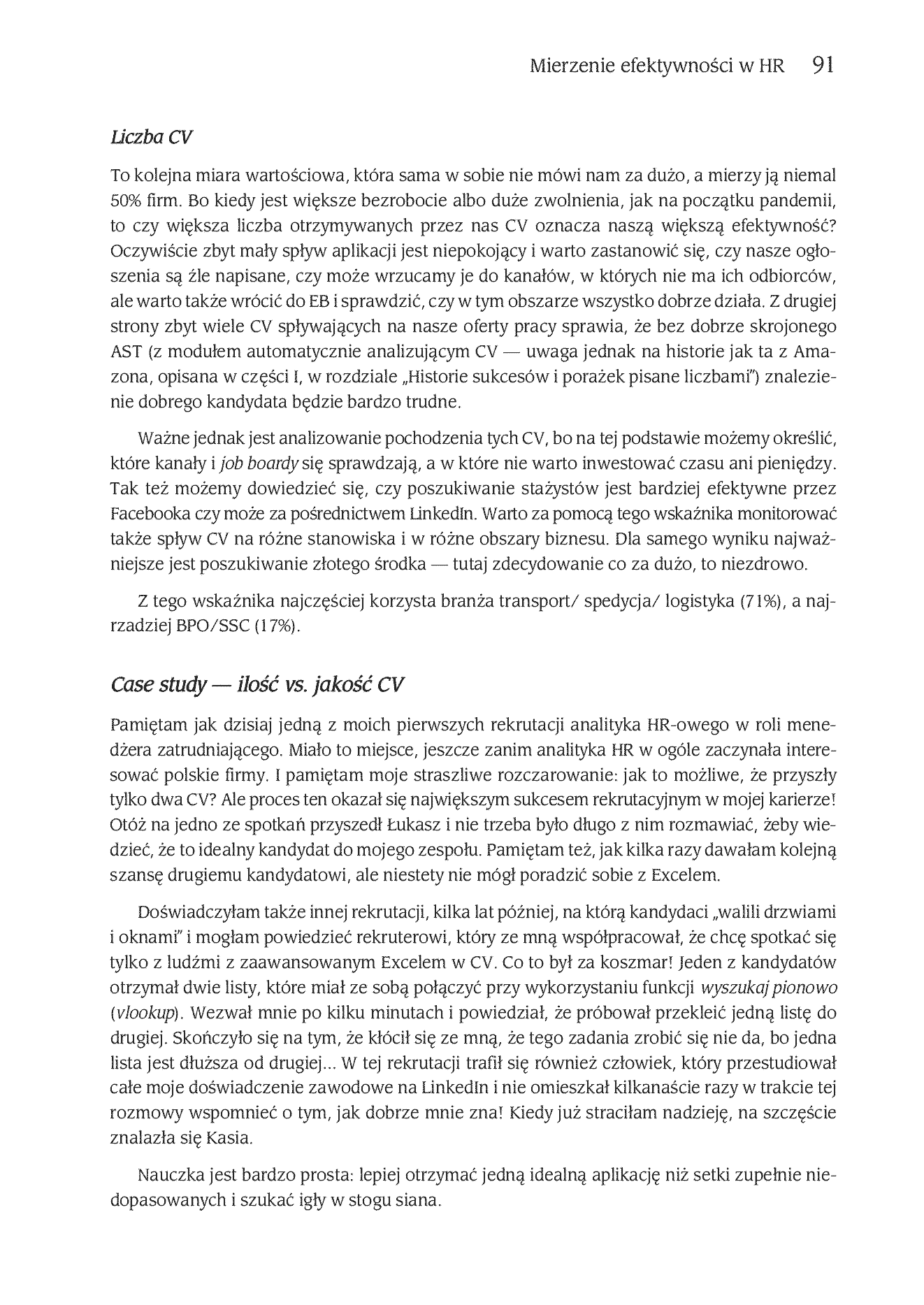 Fragment „Liczby w HR. Matematyczne ramy najbardziej ludzkiej części biznesu” — strona 17 z 28