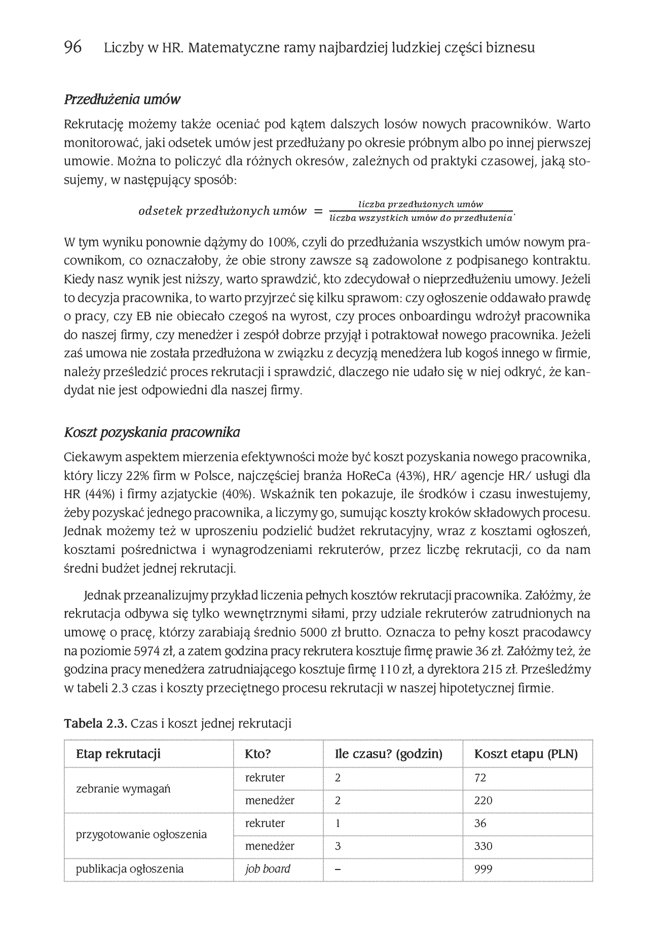 Fragment „Liczby w HR. Matematyczne ramy najbardziej ludzkiej części biznesu” — strona 22 z 28