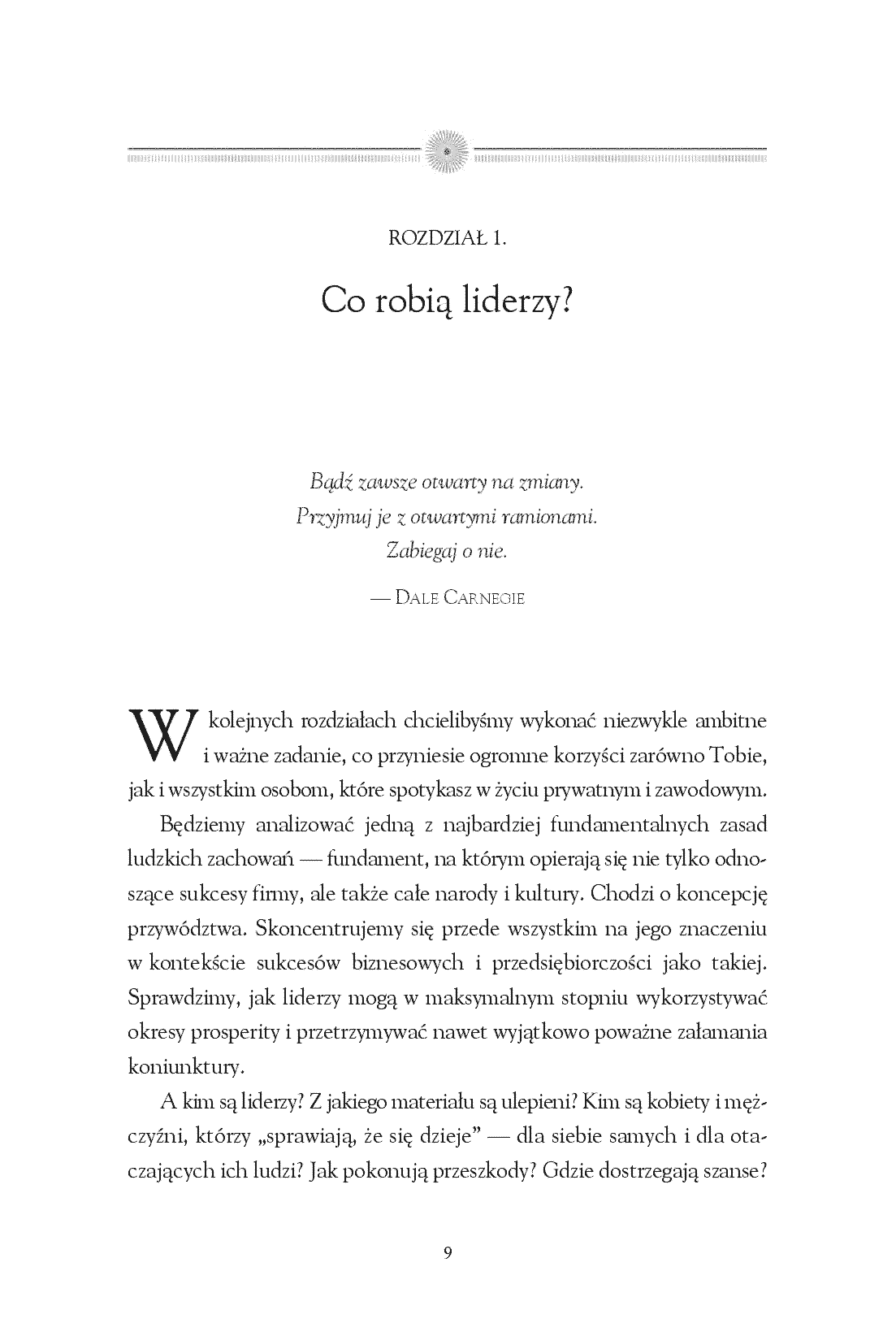 Fragment „Lider z charakterem. Sztuka motywowania do sukcesu” — strona 5 z 20