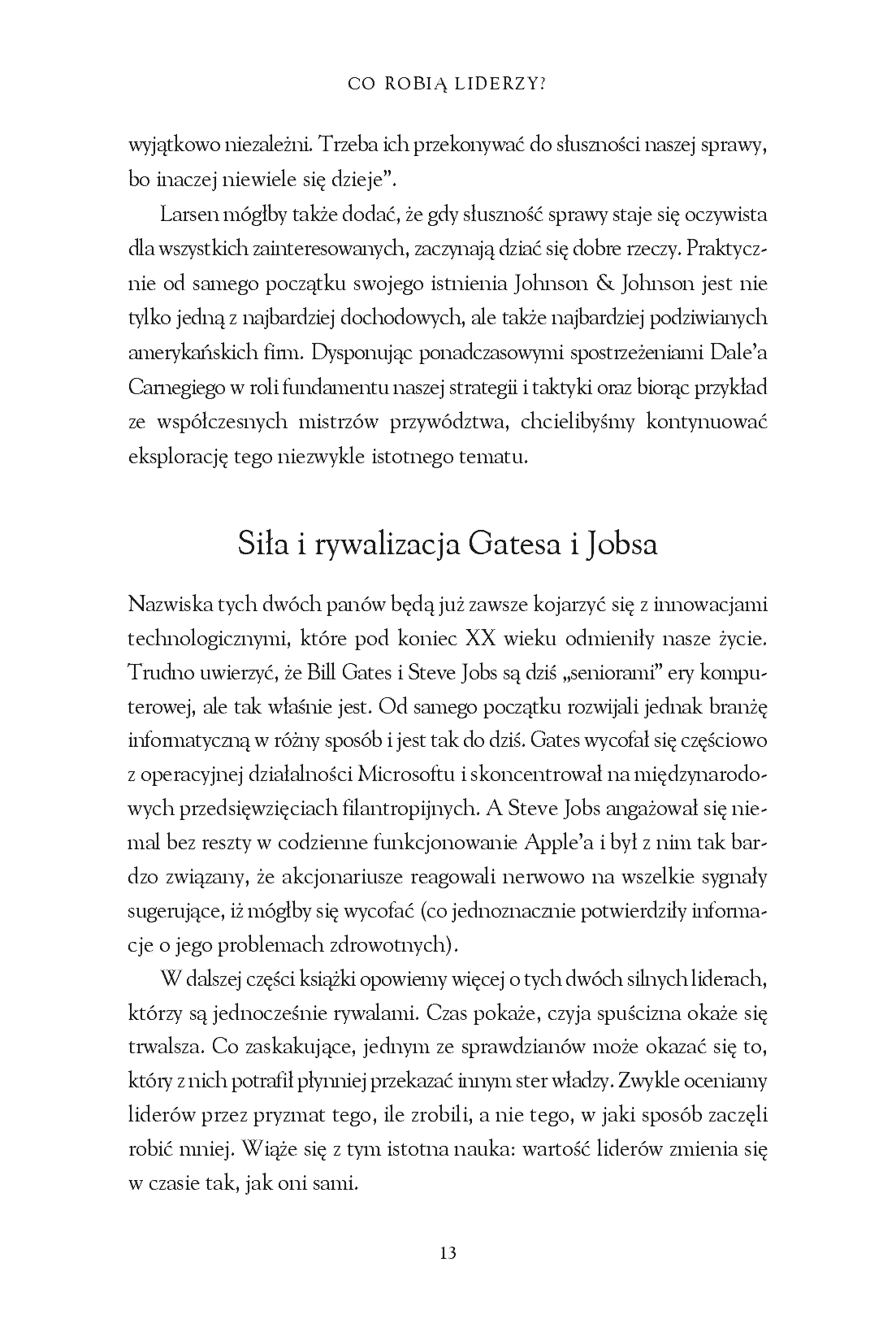 Fragment „Lider z charakterem. Sztuka motywowania do sukcesu” — strona 9 z 20