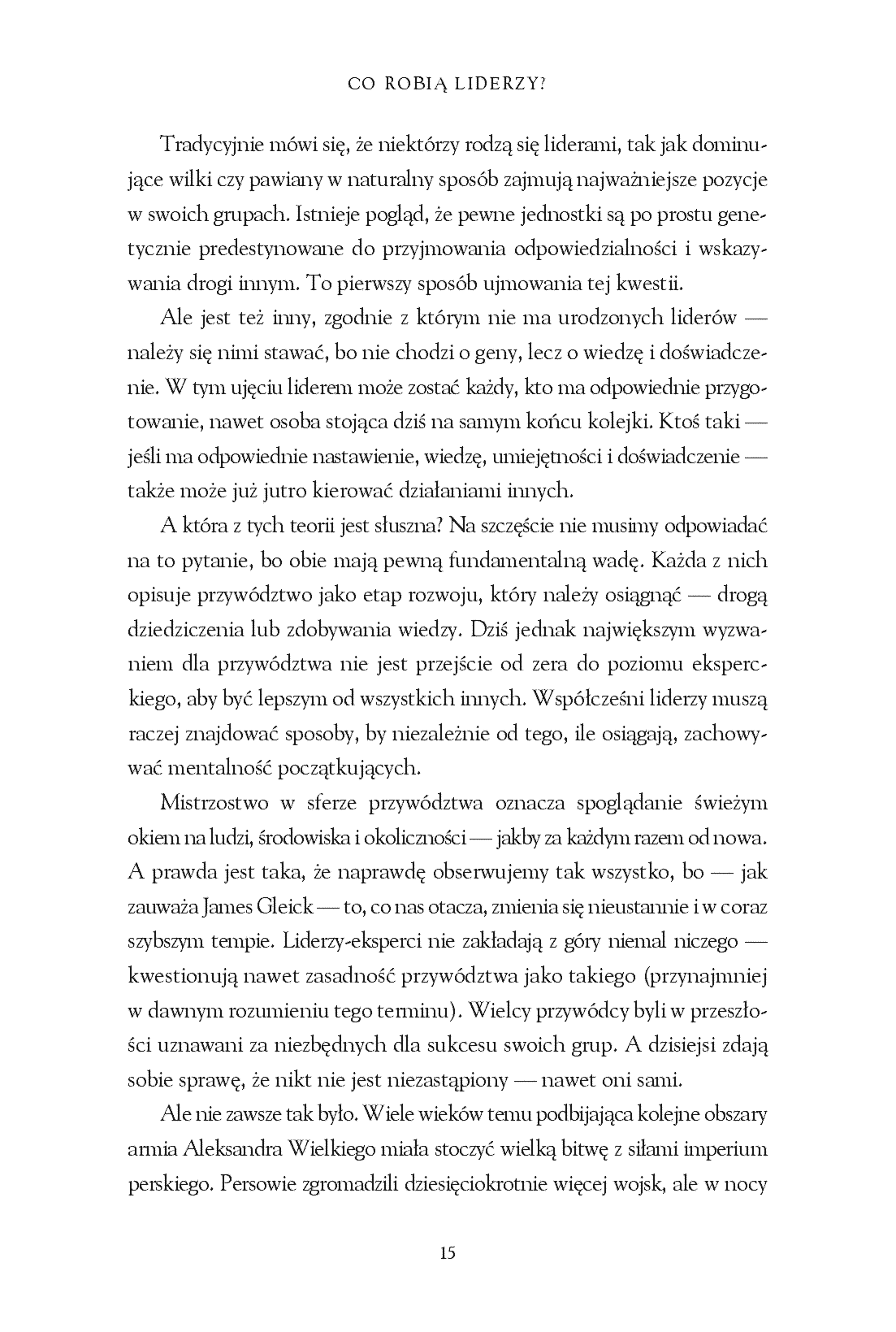 Fragment „Lider z charakterem. Sztuka motywowania do sukcesu” — strona 11 z 20