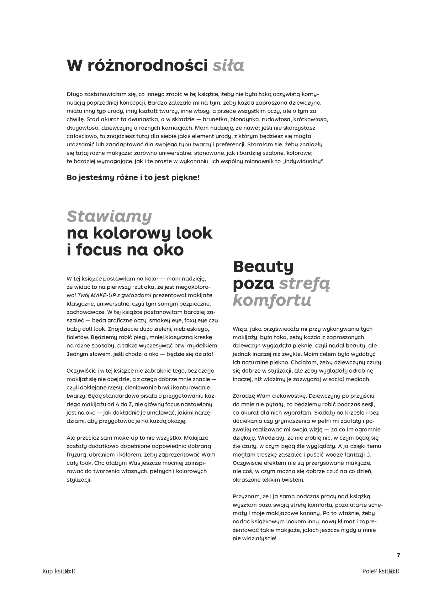 Fragment „#LIKEASTAR. Make-up by Magdalena Pieczonka” — strona 7 z 26
