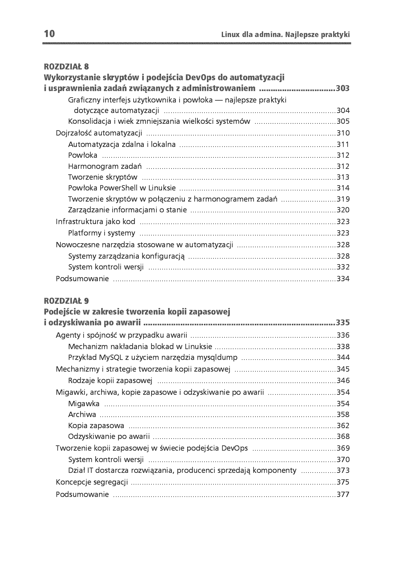 Fragment „Linux dla admina. Najlepsze praktyki. O czym pamiętać podczas projektowania i zarządzania systemami” — strona 8 z 30