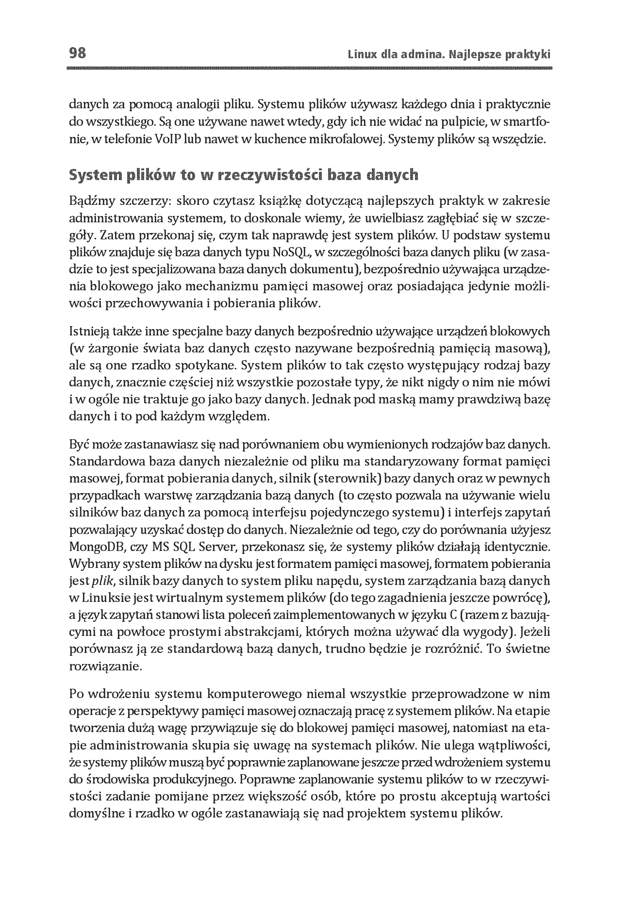 Fragment „Linux dla admina. Najlepsze praktyki. O czym pamiętać podczas projektowania i zarządzania systemami” — strona 24 z 30