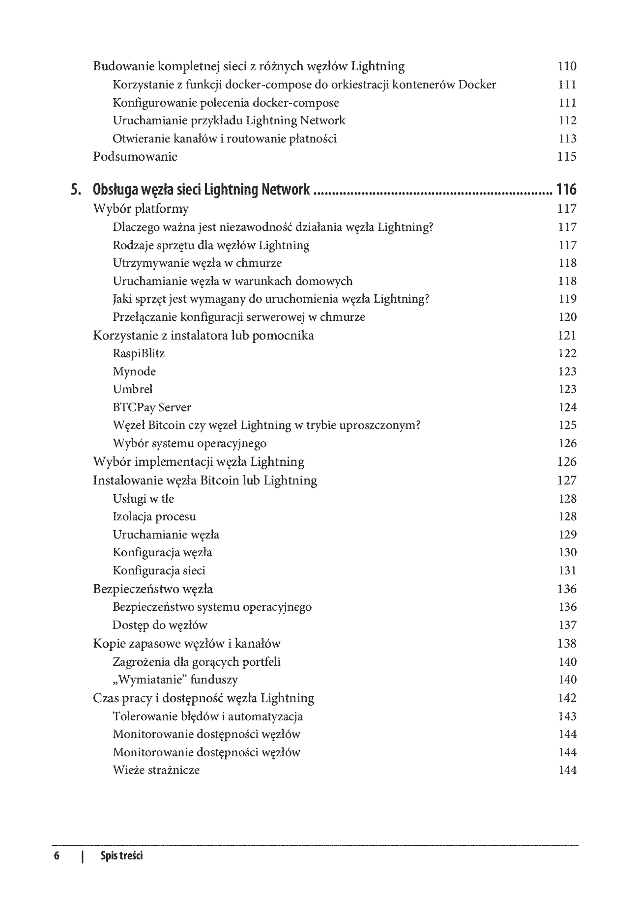 Fragment „Lightning Network dla praktyków. Protokół drugiej warstwy i jego wykorzystanie do obsługi płatności bitcoinami” — strona 6 z 30