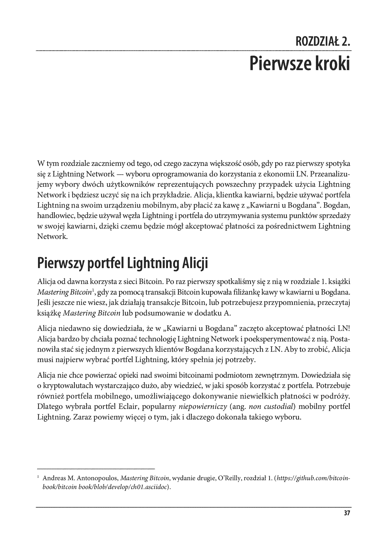 Fragment „Lightning Network dla praktyków. Protokół drugiej warstwy i jego wykorzystanie do obsługi płatności bitcoinami” — strona 15 z 30