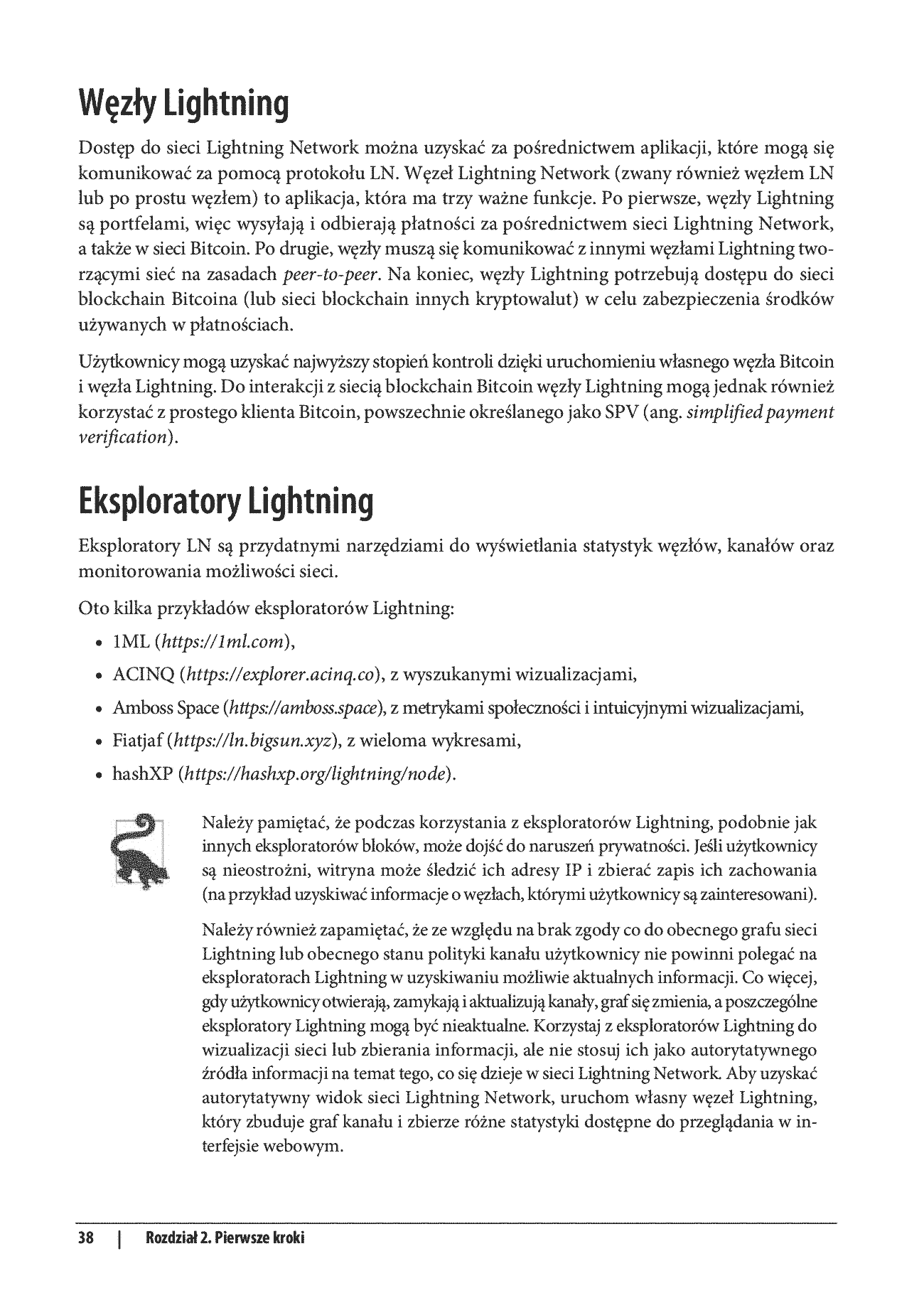 Fragment „Lightning Network dla praktyków. Protokół drugiej warstwy i jego wykorzystanie do obsługi płatności bitcoinami” — strona 16 z 30
