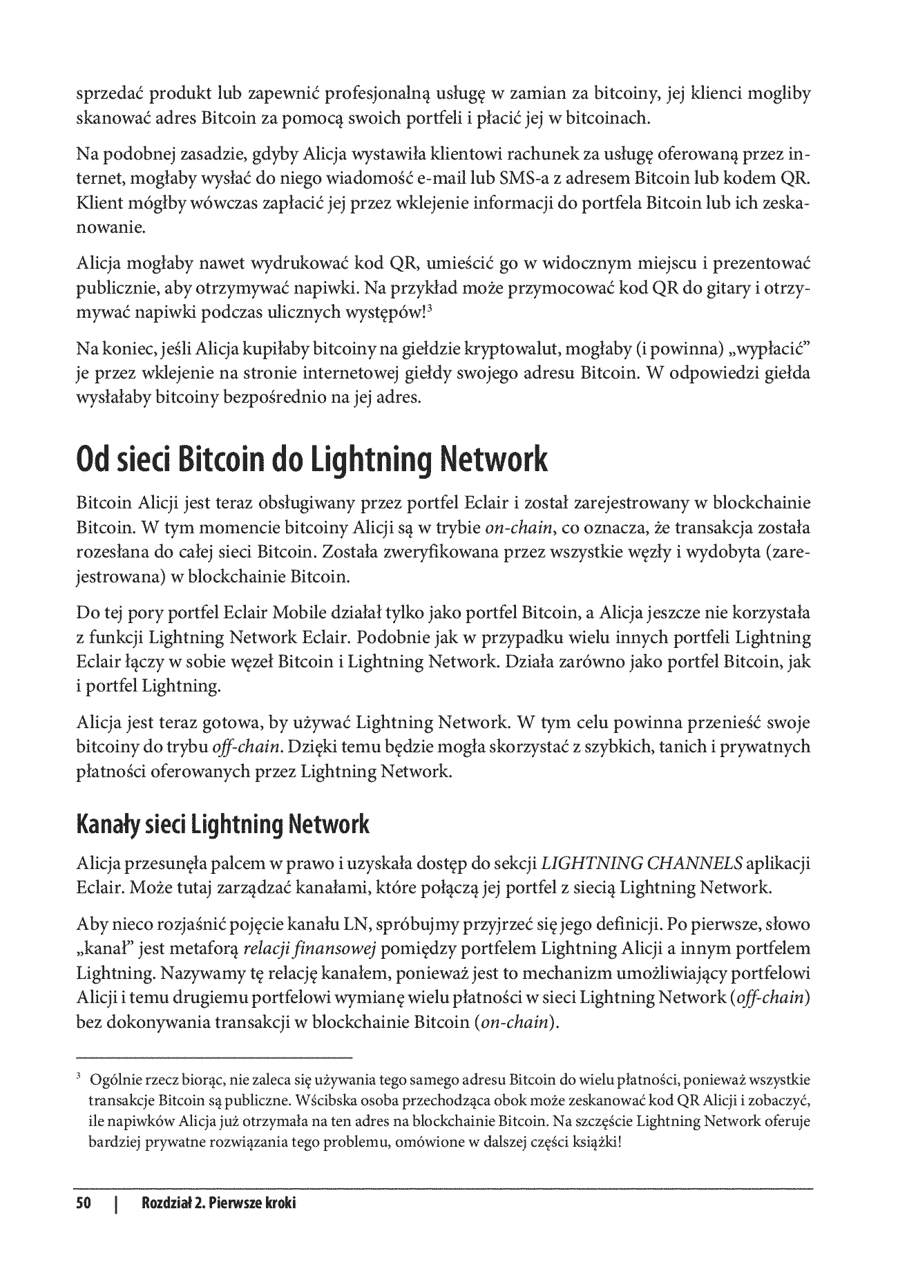 Fragment „Lightning Network dla praktyków. Protokół drugiej warstwy i jego wykorzystanie do obsługi płatności bitcoinami” — strona 28 z 30
