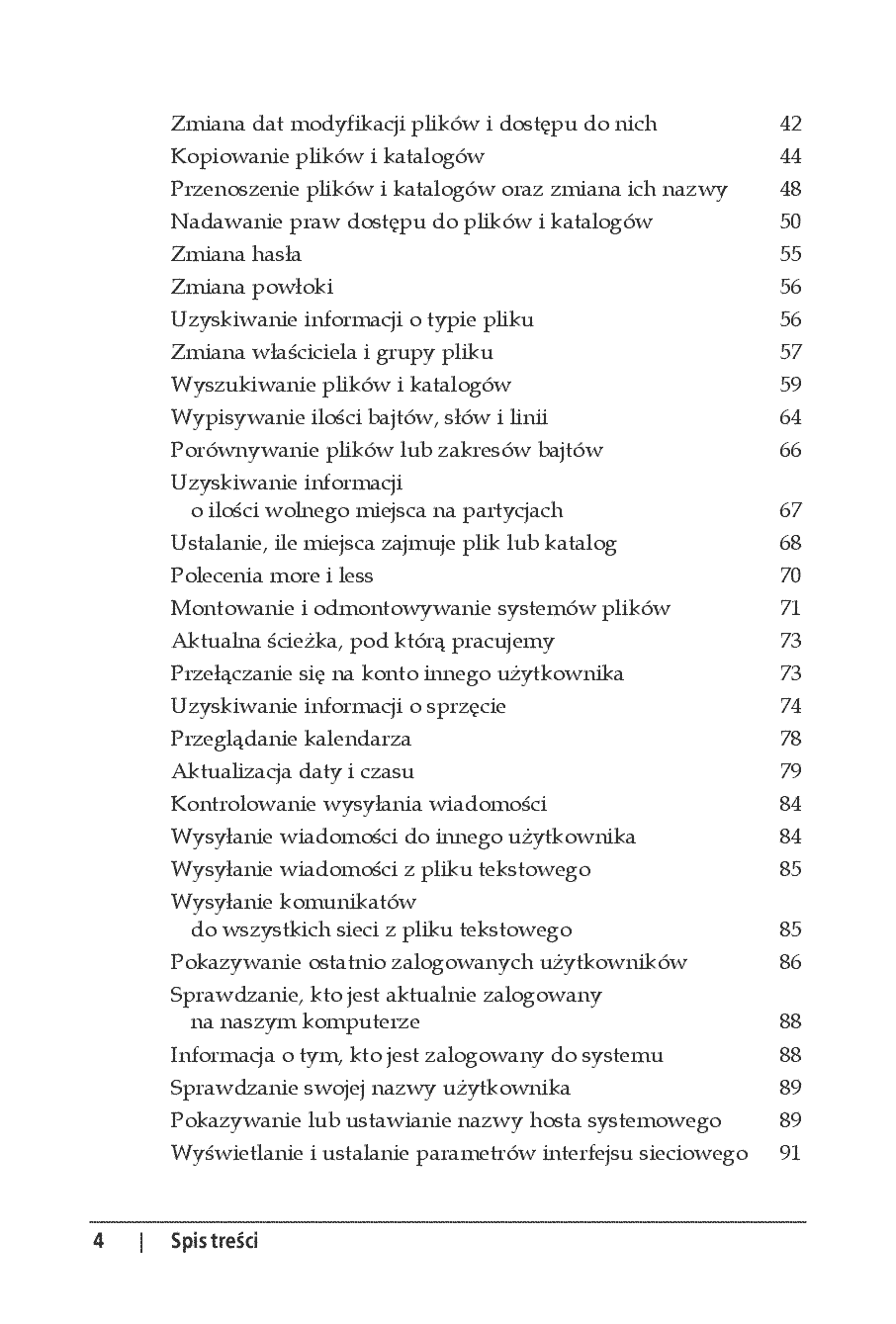 Fragment „Linux. Komendy i polecenia. Wydanie IV rozszerzone” — strona 4 z 24