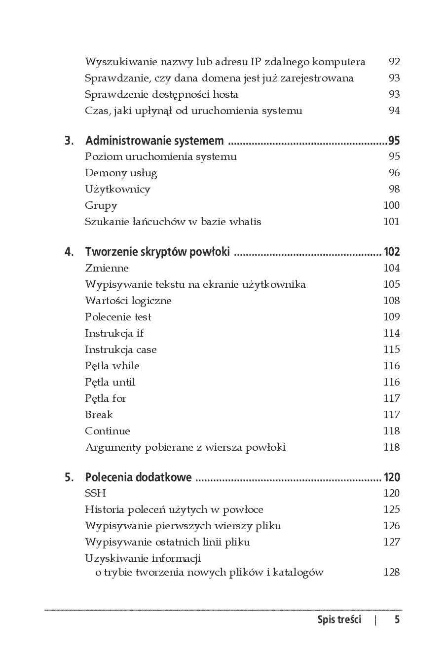 Fragment „Linux. Komendy i polecenia. Wydanie IV rozszerzone” — strona 5 z 24