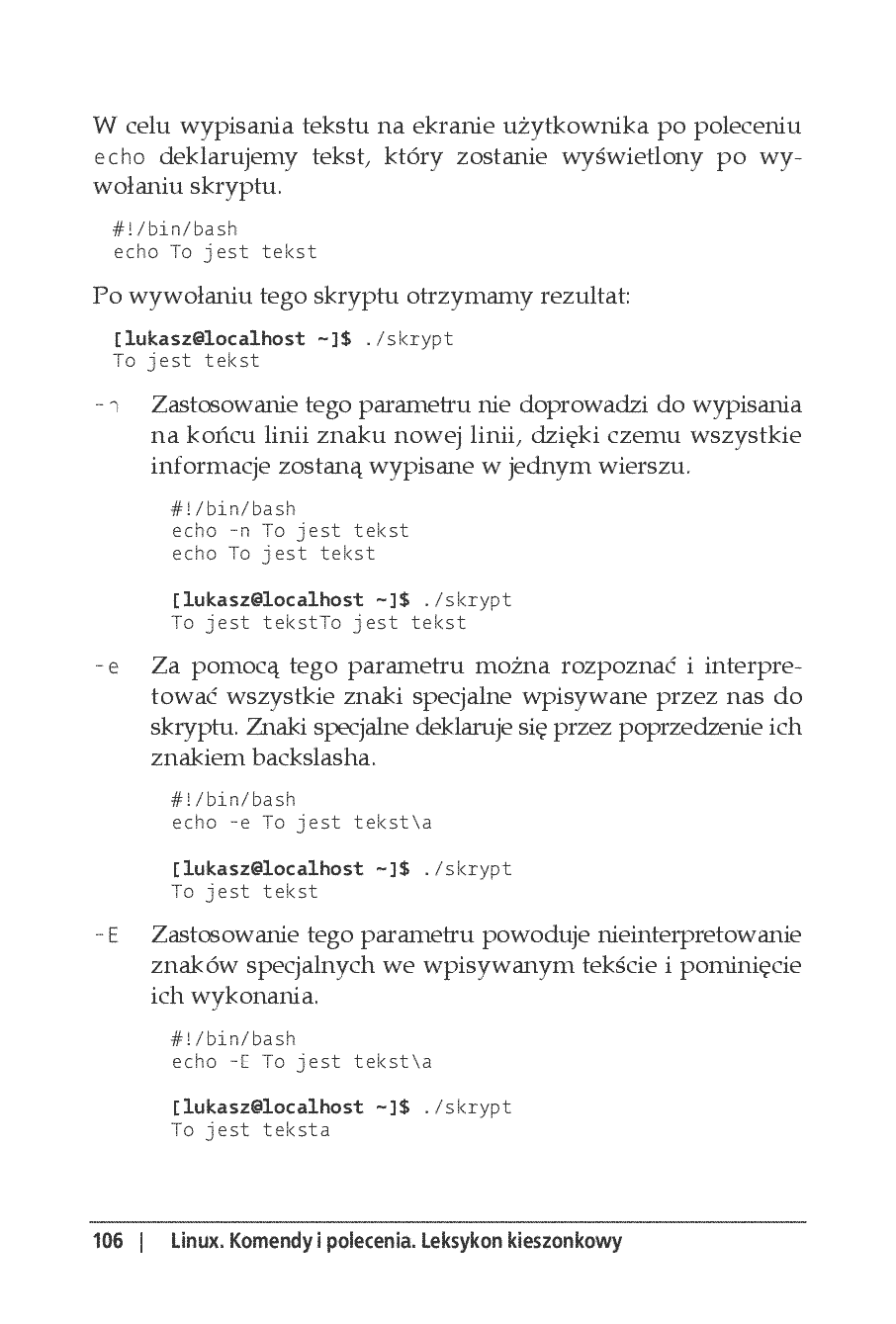 Fragment „Linux. Komendy i polecenia. Wydanie IV rozszerzone” — strona 13 z 24